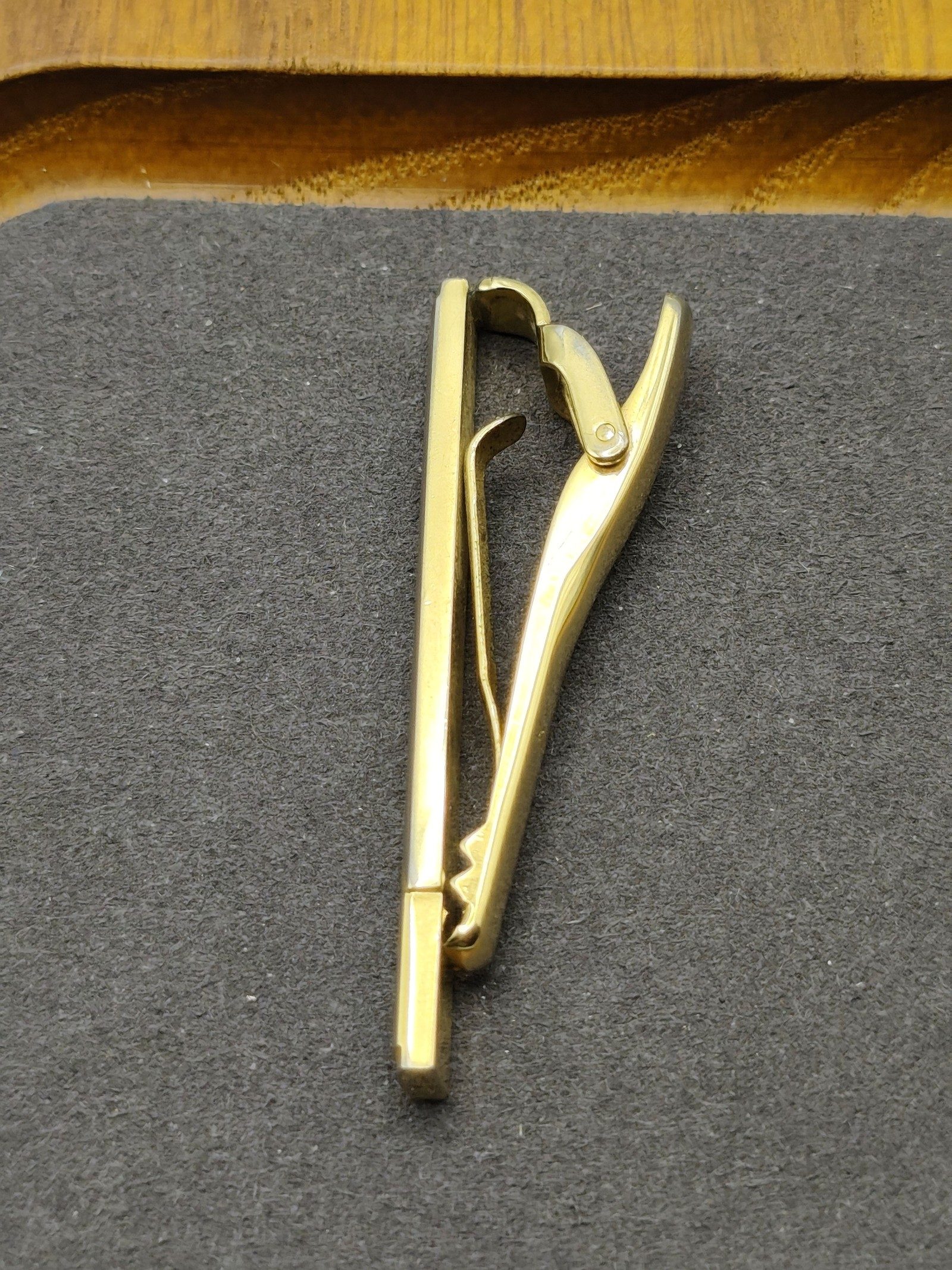Yves Saint Laurent Gold & Silver Tie Clip image 7