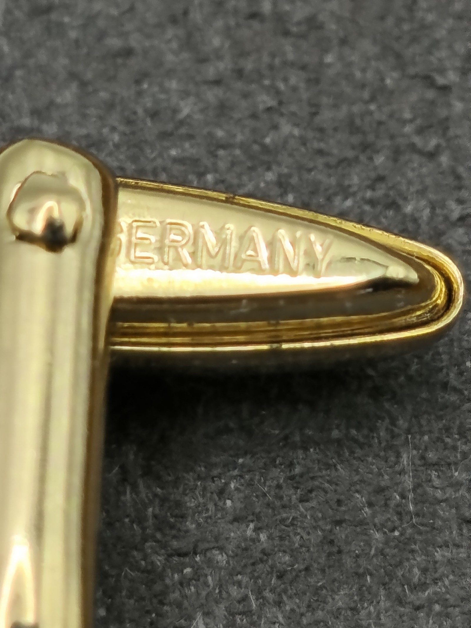 Dior Gold-tone Logo Cufflinks Luxury Men's Accessories image 7