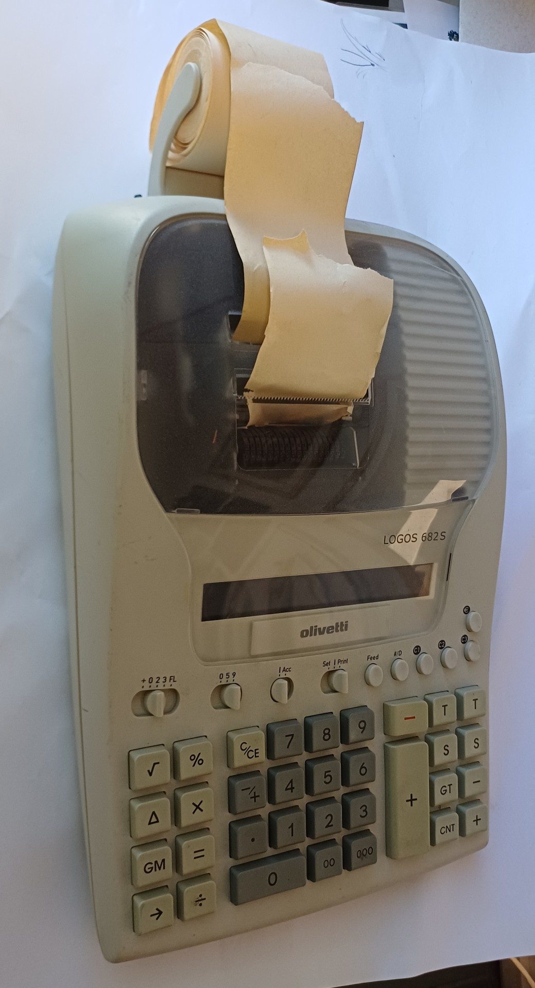 Olivetti Logos 682S Calcolatrice Elettronica con Stampa image 2