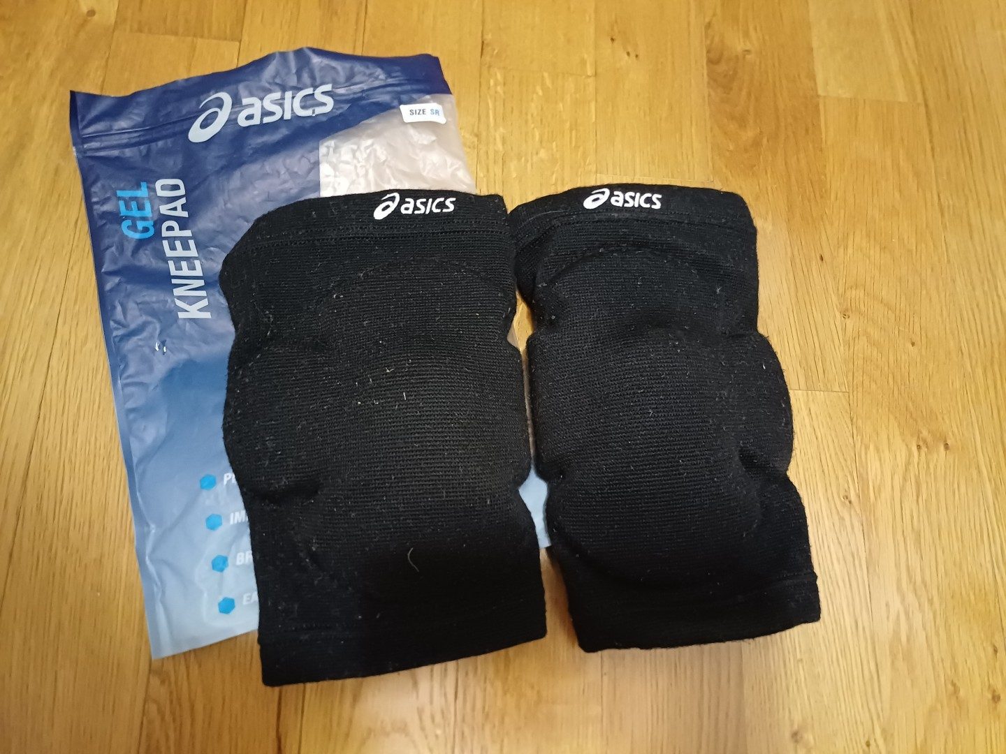 Asics Black Gel Kneepad SR Unisex