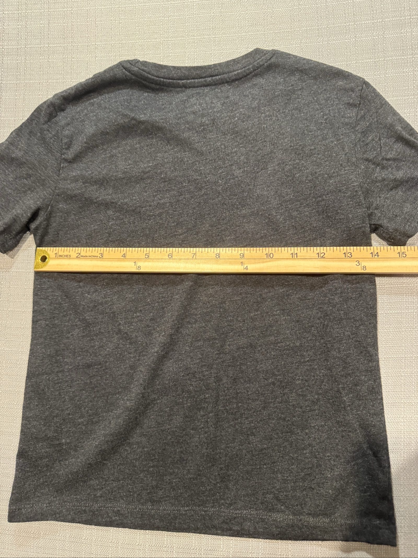 Boys Star Wars Grogu Baby Yoda Graphic T-Shirt – Charcoal Gray – 7/8 image 7