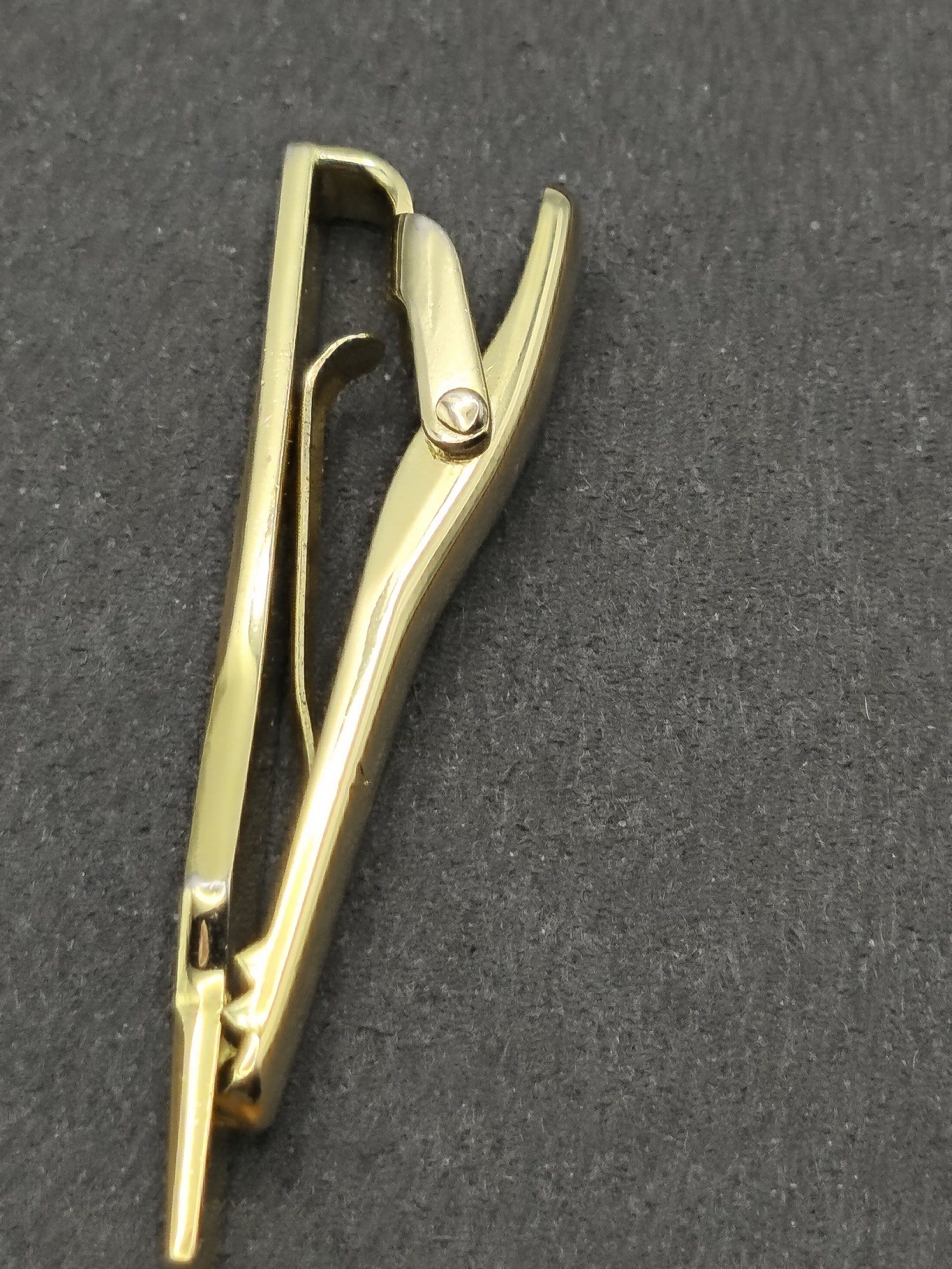YSL Gold & Silver Men's Tie Clip With Gift Box image 8