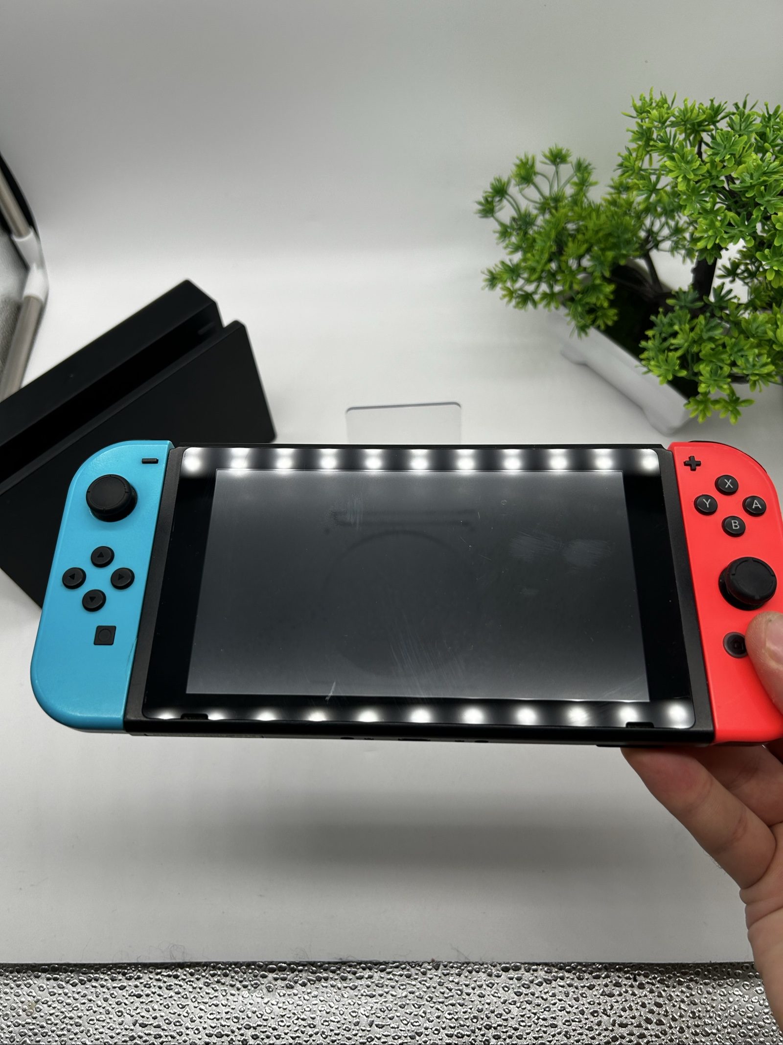 Nintendo Switch V2 Blu/Rossa + SD 128GB + Volante Joy-Con – Completa image 6