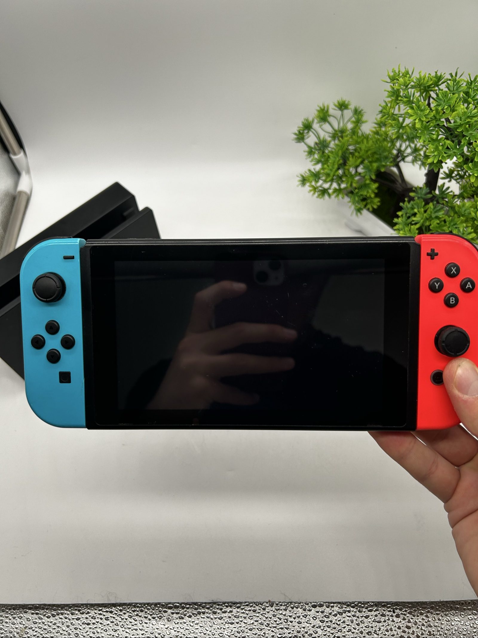 Nintendo Switch V2 Blu/Rossa + SD 128GB + Volante Joy-Con – Completa image 7