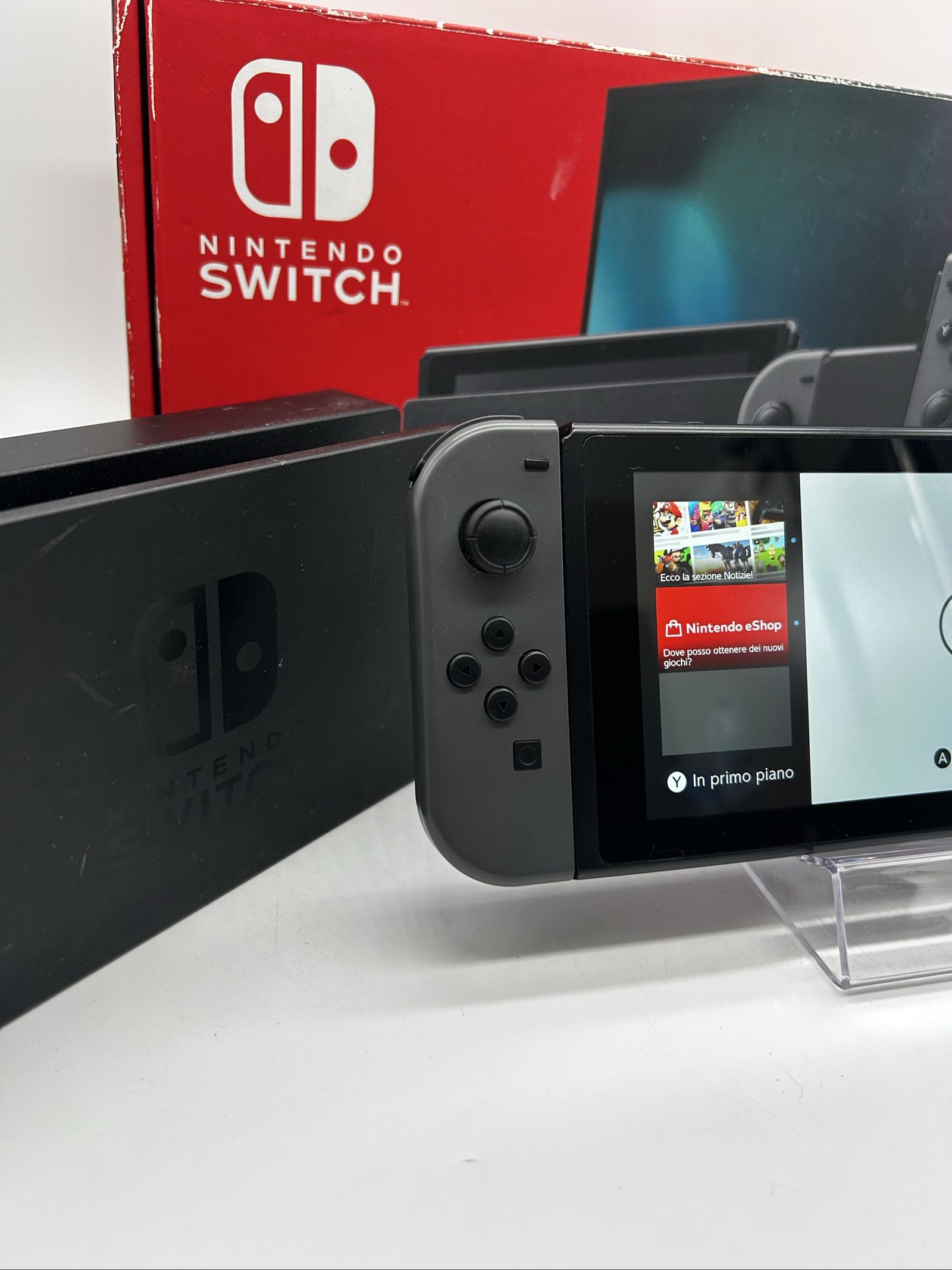 Nintendo Switch V2 Grigia + Scatola + Accessori Originali – Ottime Condizioni image 4