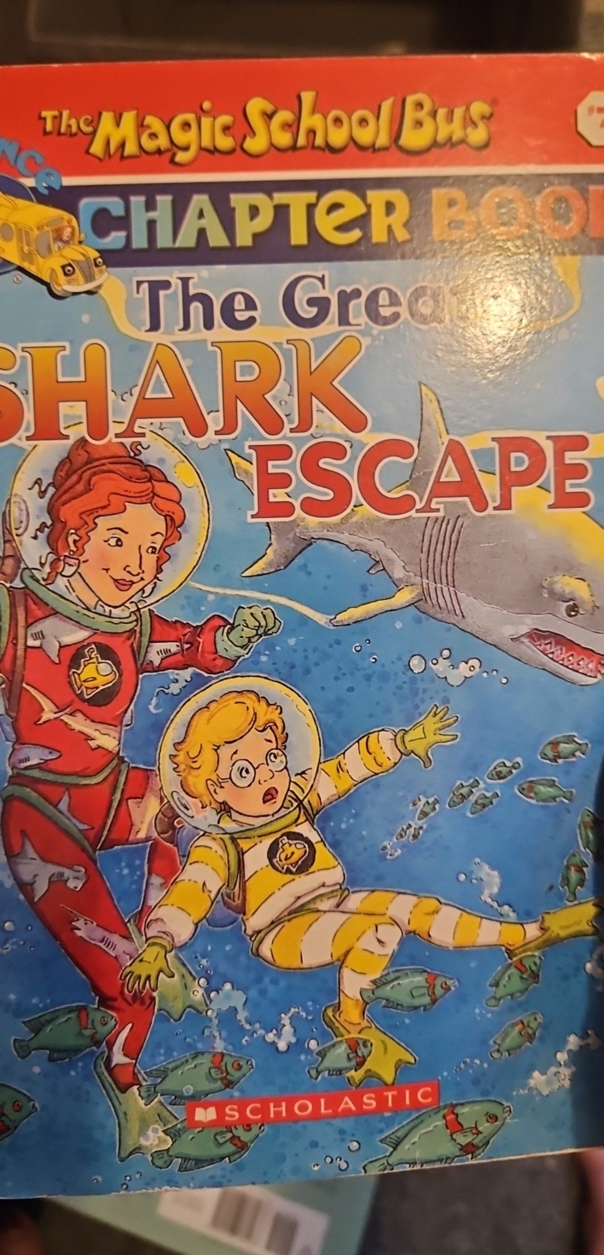 The Magic School Bus The Great Shark Escape Chapter Book