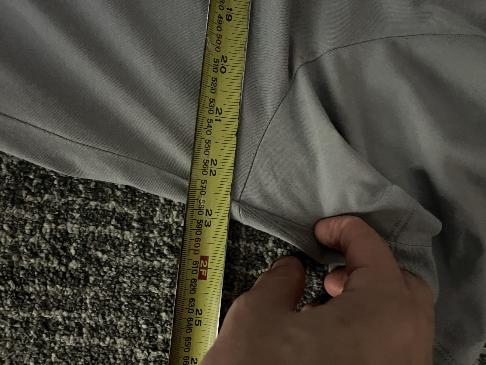C.P. Company Men's Grey Box Logo T-Shirt image 6