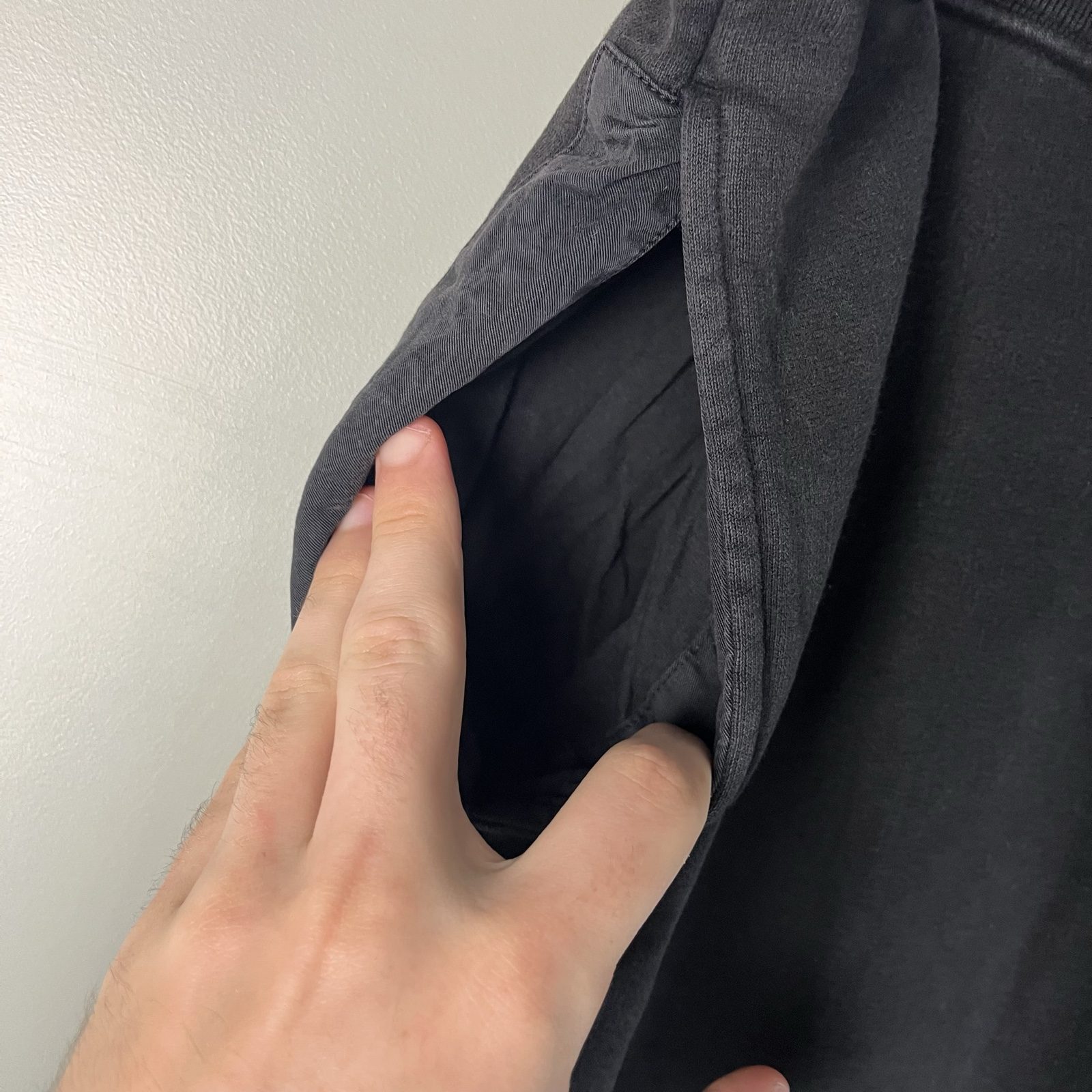 Stone Island Black Sweatpants Compass Patch Drawstring Waist image 3