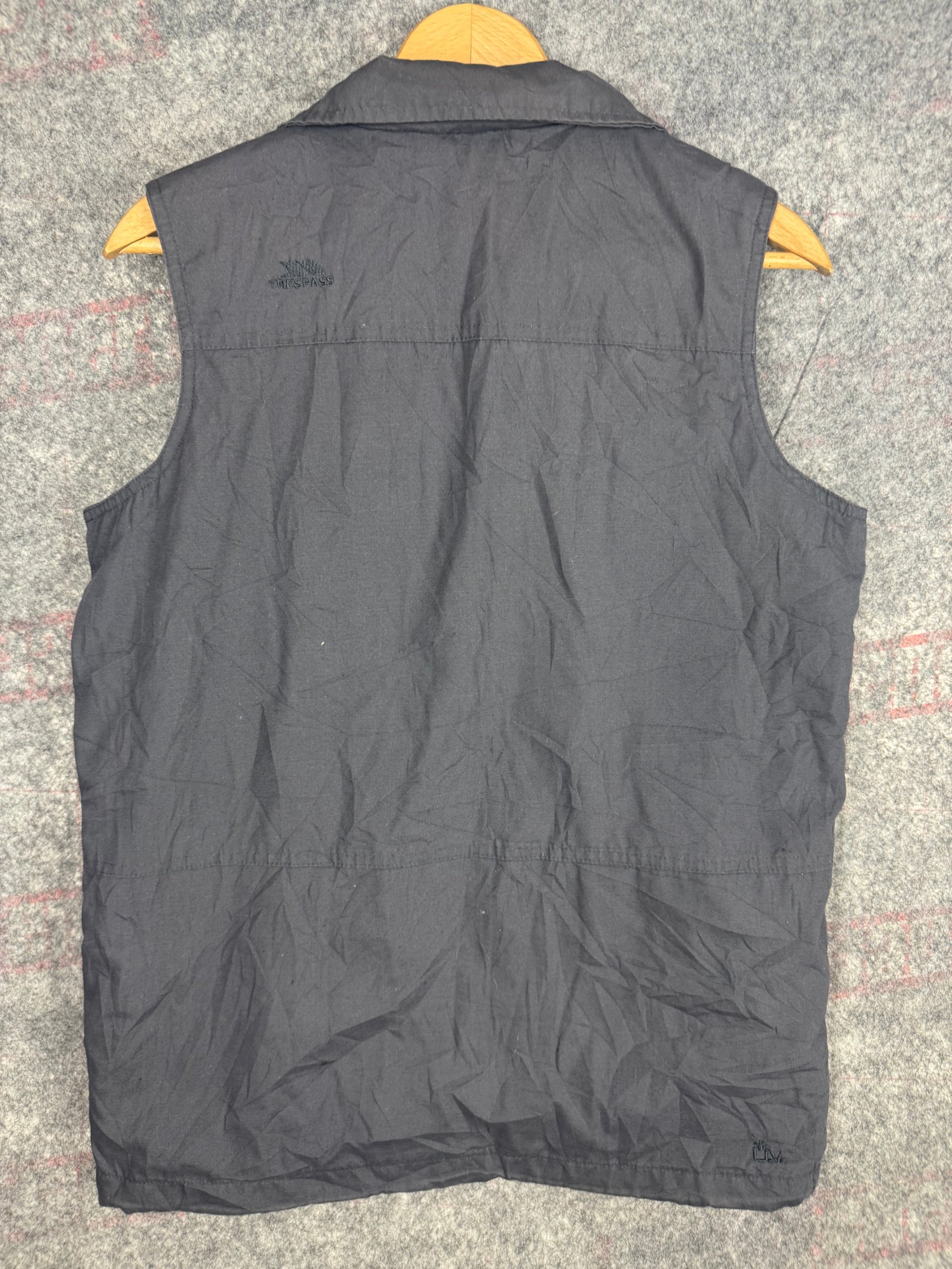Trespass Black Utility Multi-Pocket Gilet XS Men's image 5