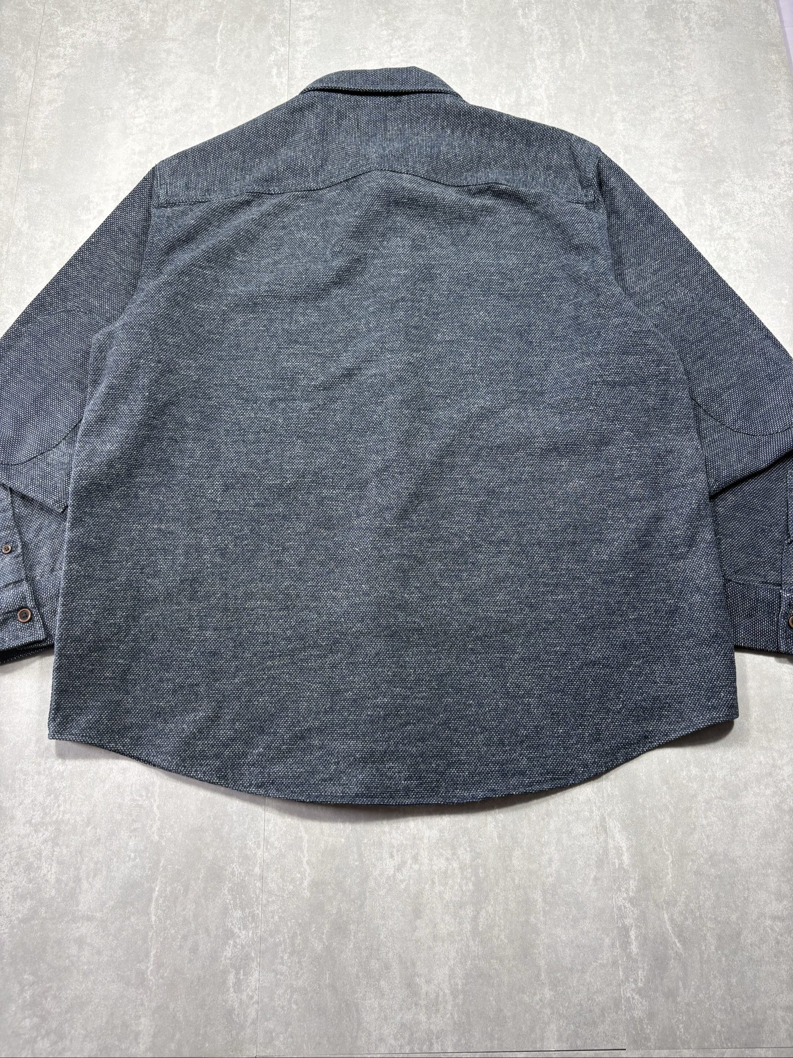 Dickies Men's Blue Cotton HeavyWeight Shirt XL Button Up image 2