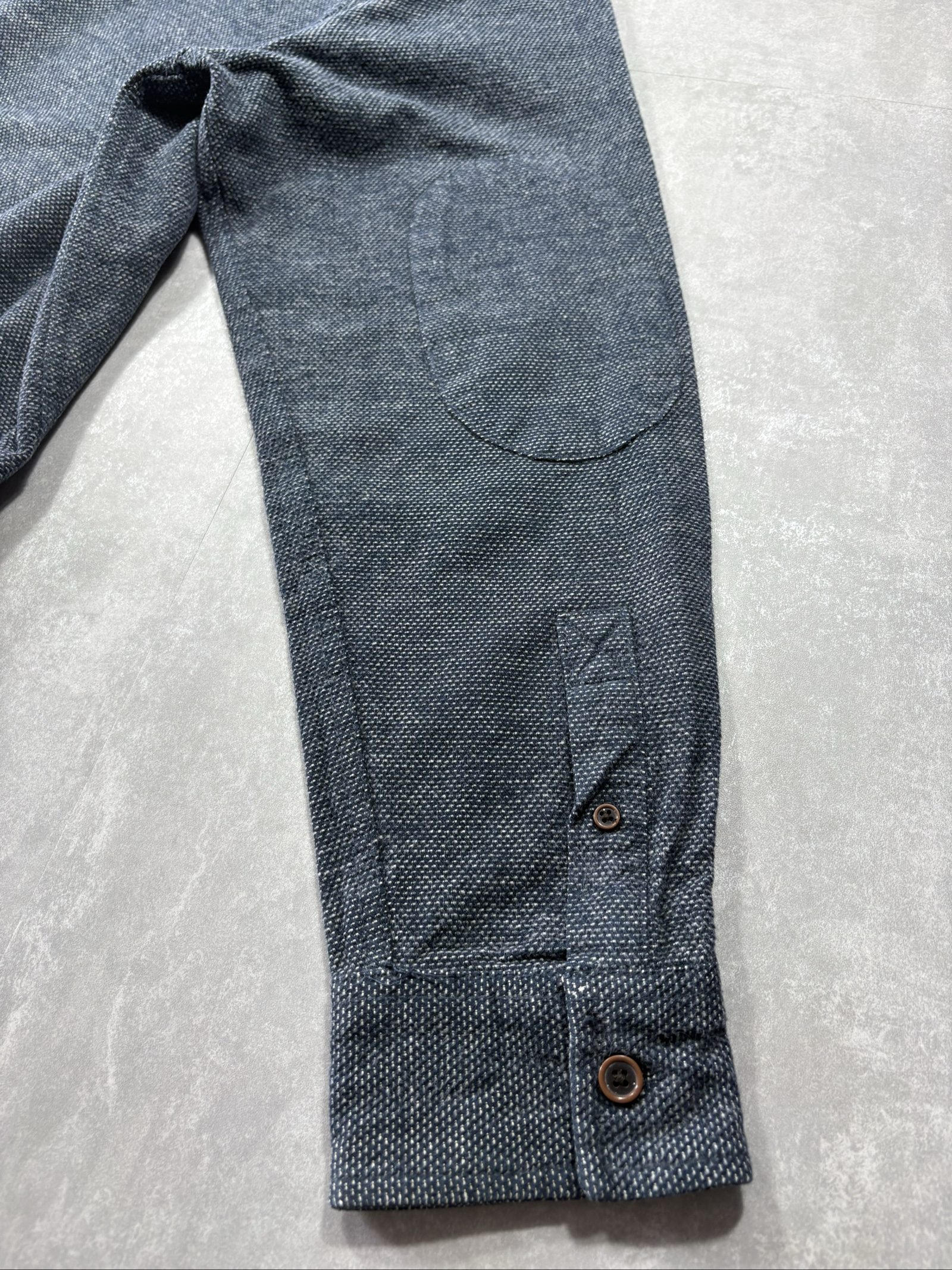 Dickies Men's Blue Cotton HeavyWeight Shirt XL Button Up image 5