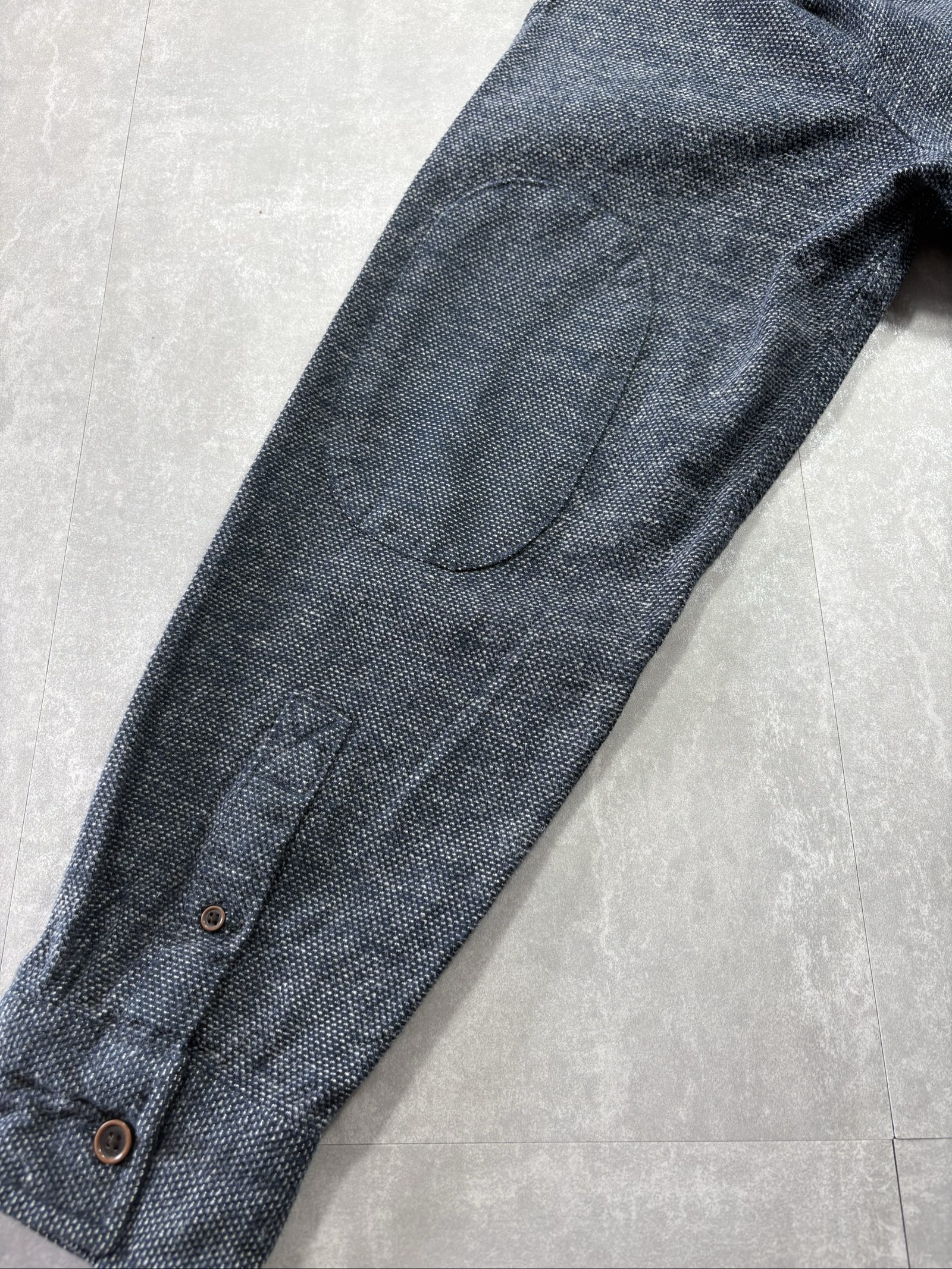 Dickies Men's Blue Cotton HeavyWeight Shirt XL Button Up image 6