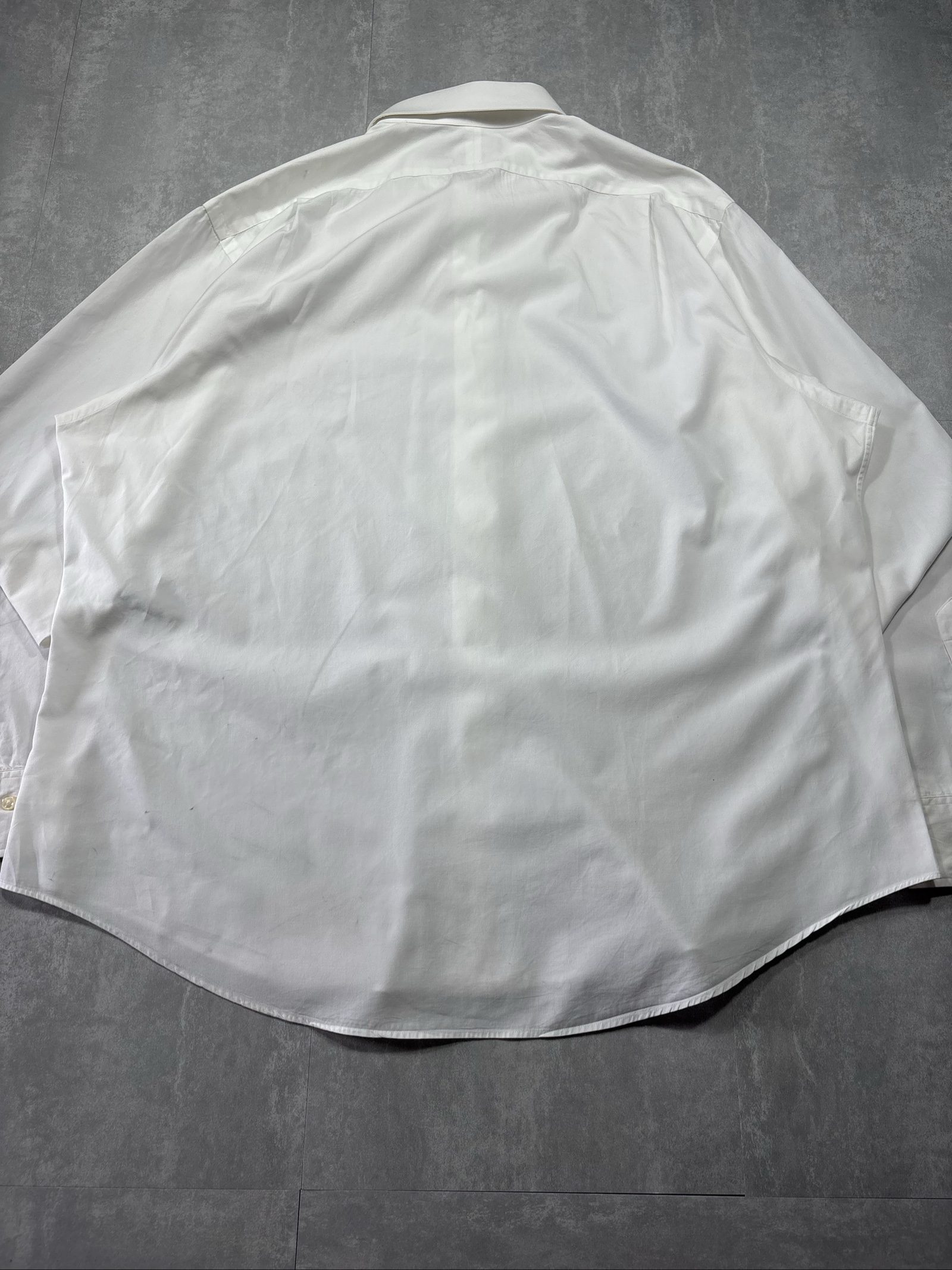 Polo by Ralph Lauren White Regent Custom Fit Shirt 18 36/37 image 4