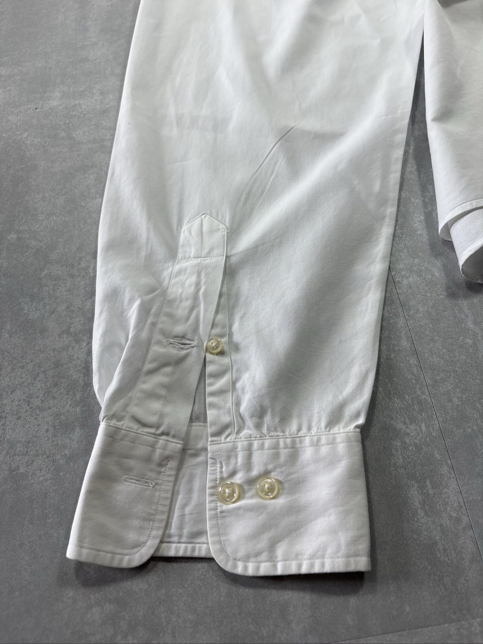 Polo by Ralph Lauren White Regent Custom Fit Shirt 18 36/37 image 5
