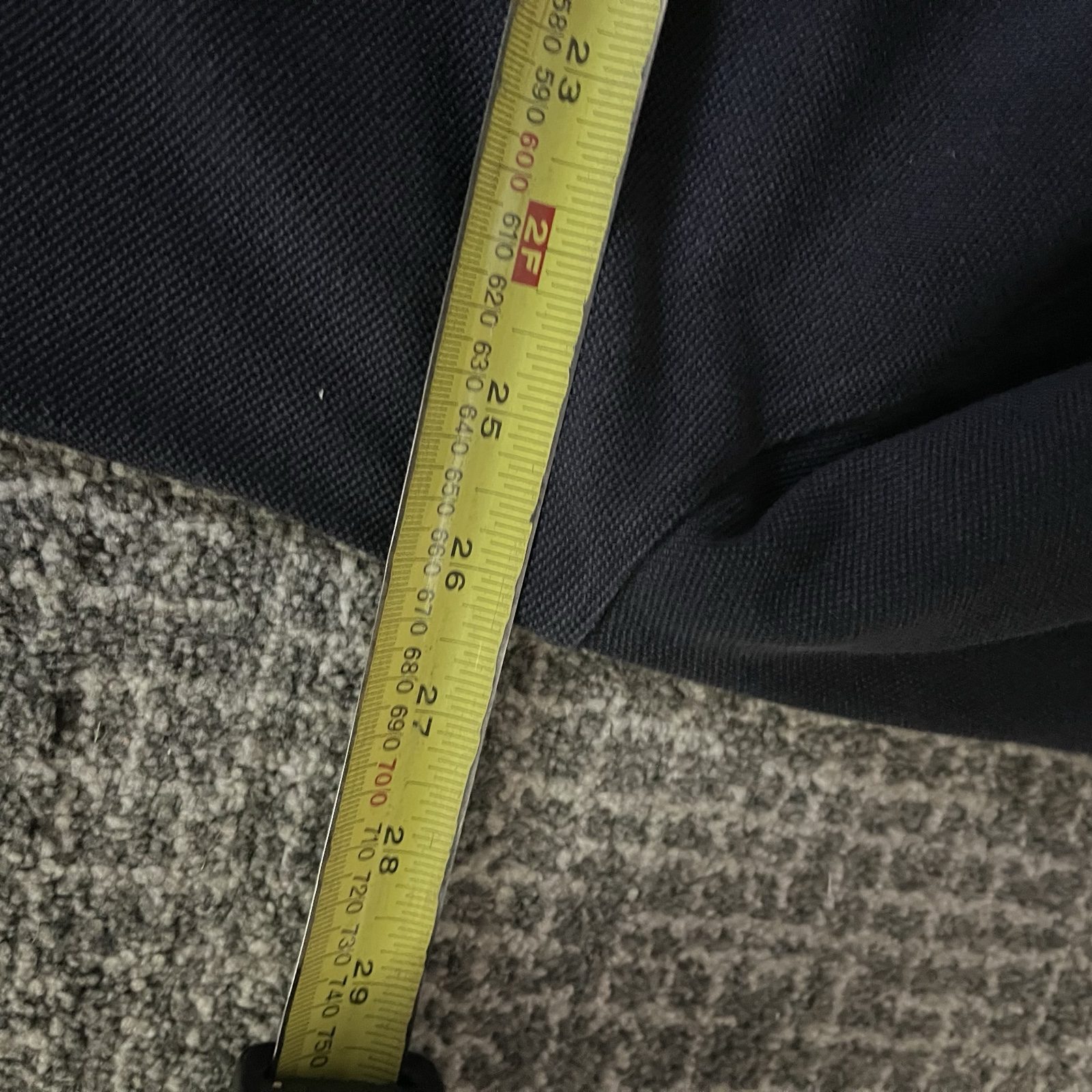 Stone Island Navy Blue Long Sleeve Polo Shirt image 7