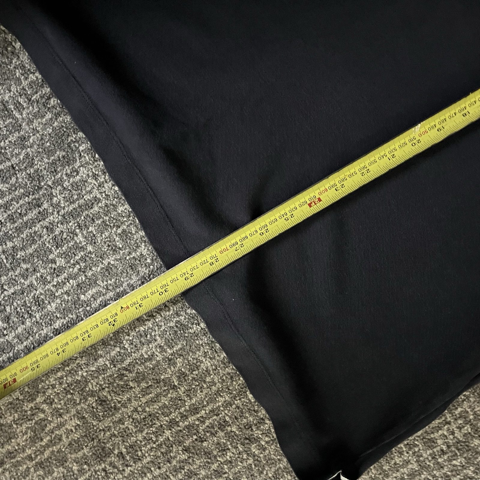 Stone Island Navy Blue Long Sleeve Polo Shirt image 8