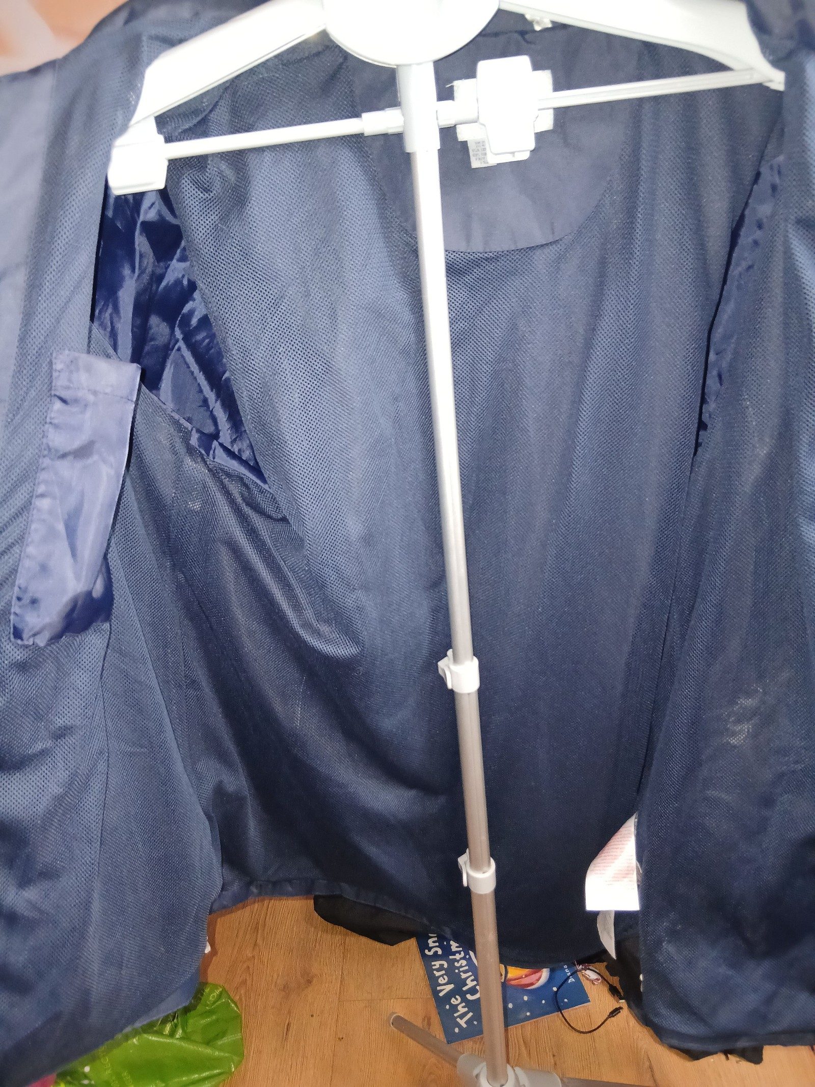Regatta Navy Waterproof Jacket UK 20 Womens 3XL image 5