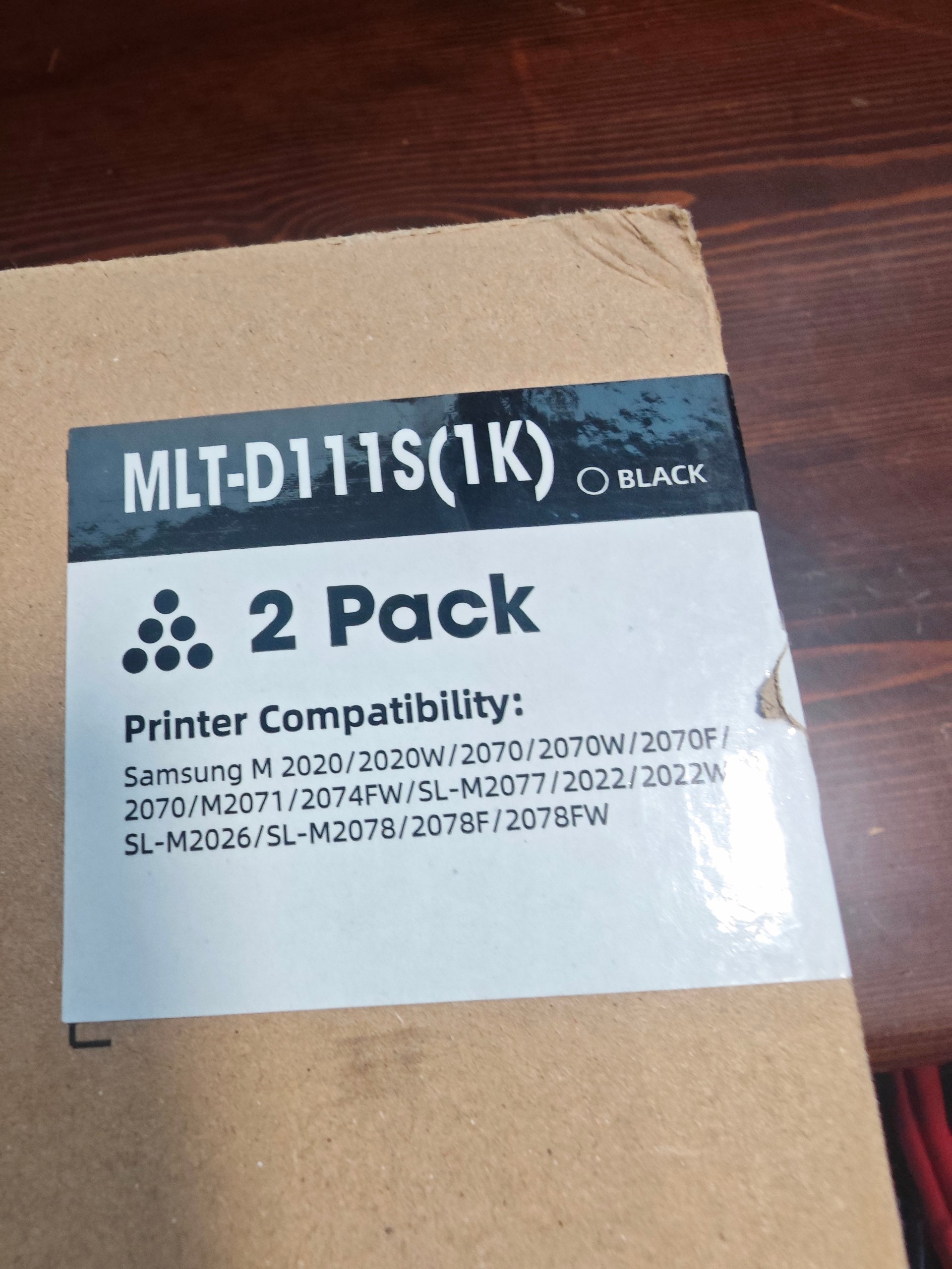 Toner Mlt D111s Samsung M2020 M2070 2 Pezzi Nero Nuovi Compatibili Colorfly X0025tqx99 image 4