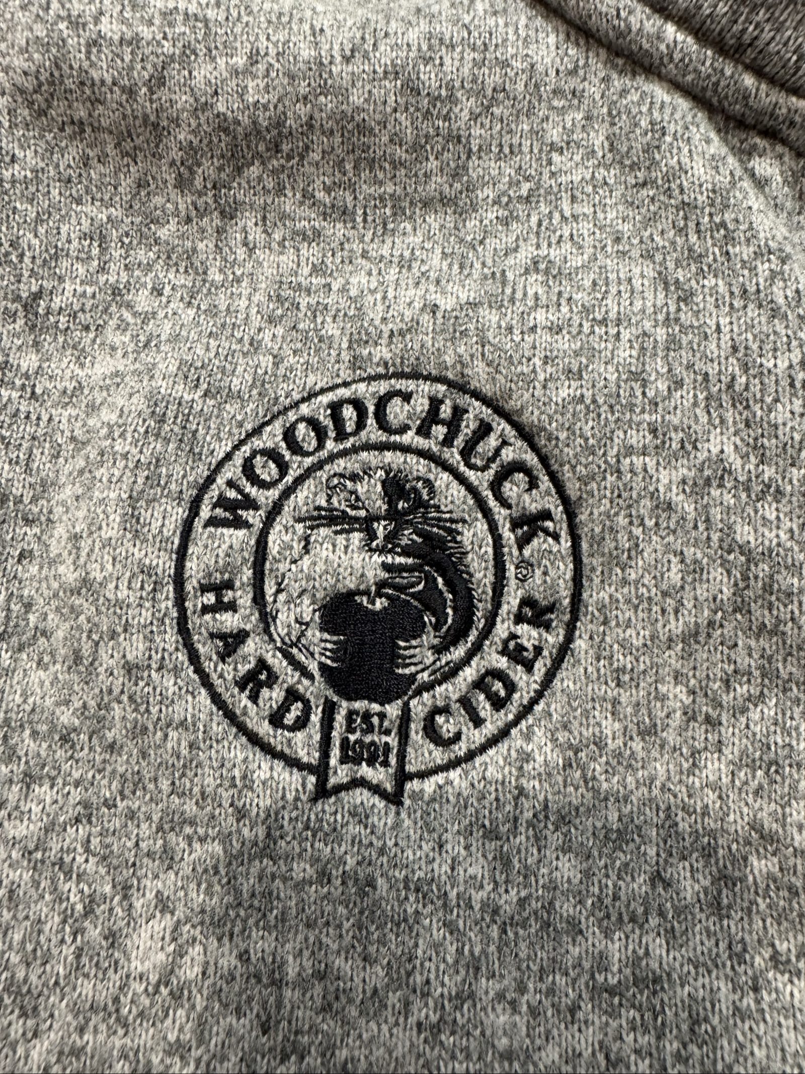 Men's NWT L.L.Bean Woodchuck Hard Cider Fleece Vest – Gray – XL image 3