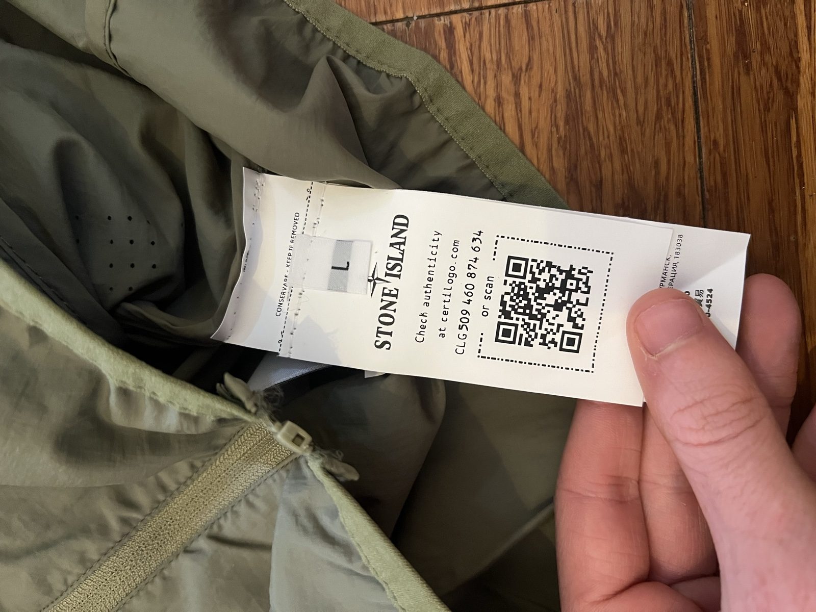 Stone Island light jacket image 8