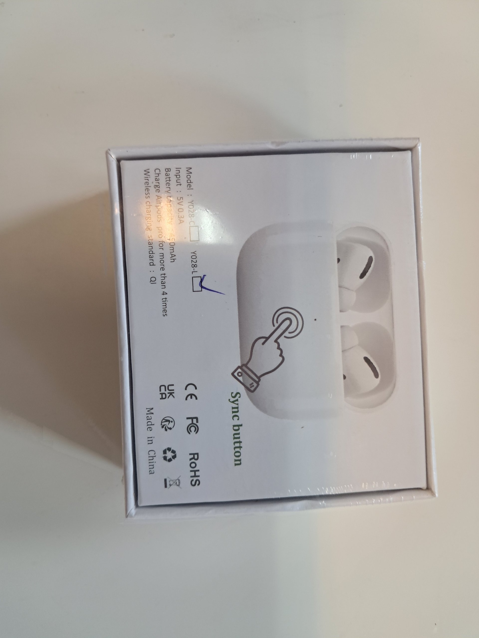 Draadloze Oplaadcase voor AirPods Pro 1 & 2 – Met Sync Knop (NIEUW) image 2