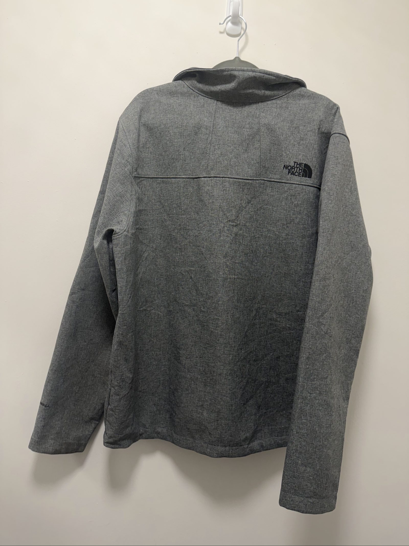 The North Face Men's Grey Softshell Jacket Large BMW Logo image 4