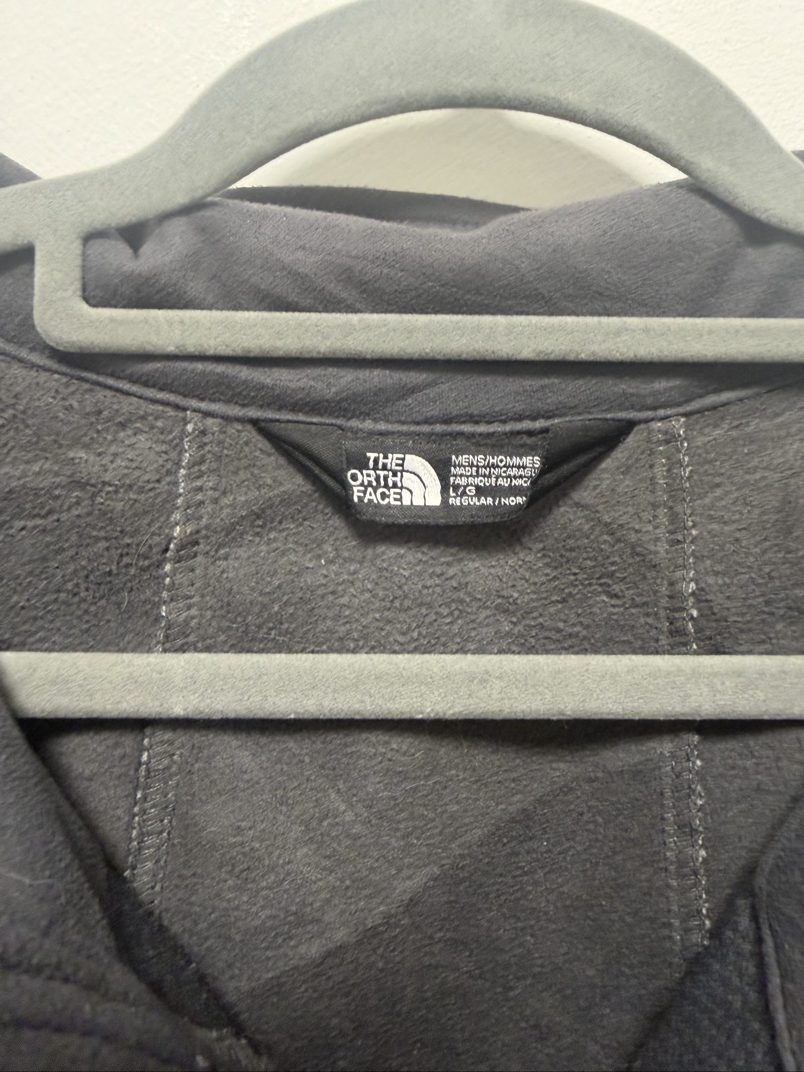 The North Face Men's Grey Softshell Jacket Large BMW Logo image 3