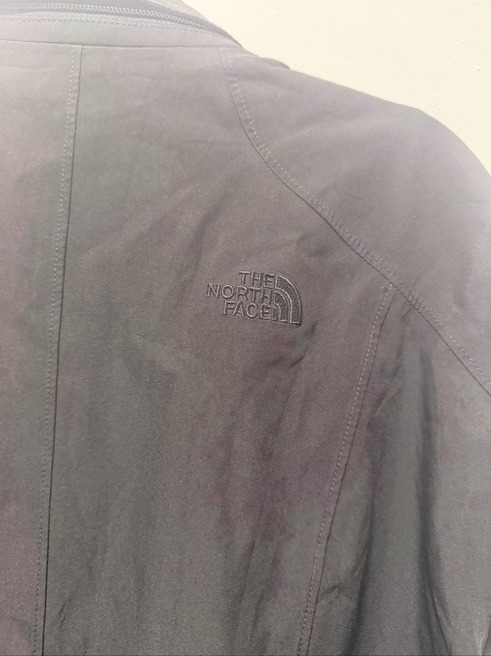 The North Face Men's Grey Softshell Jacket Large BMW Logo image 9