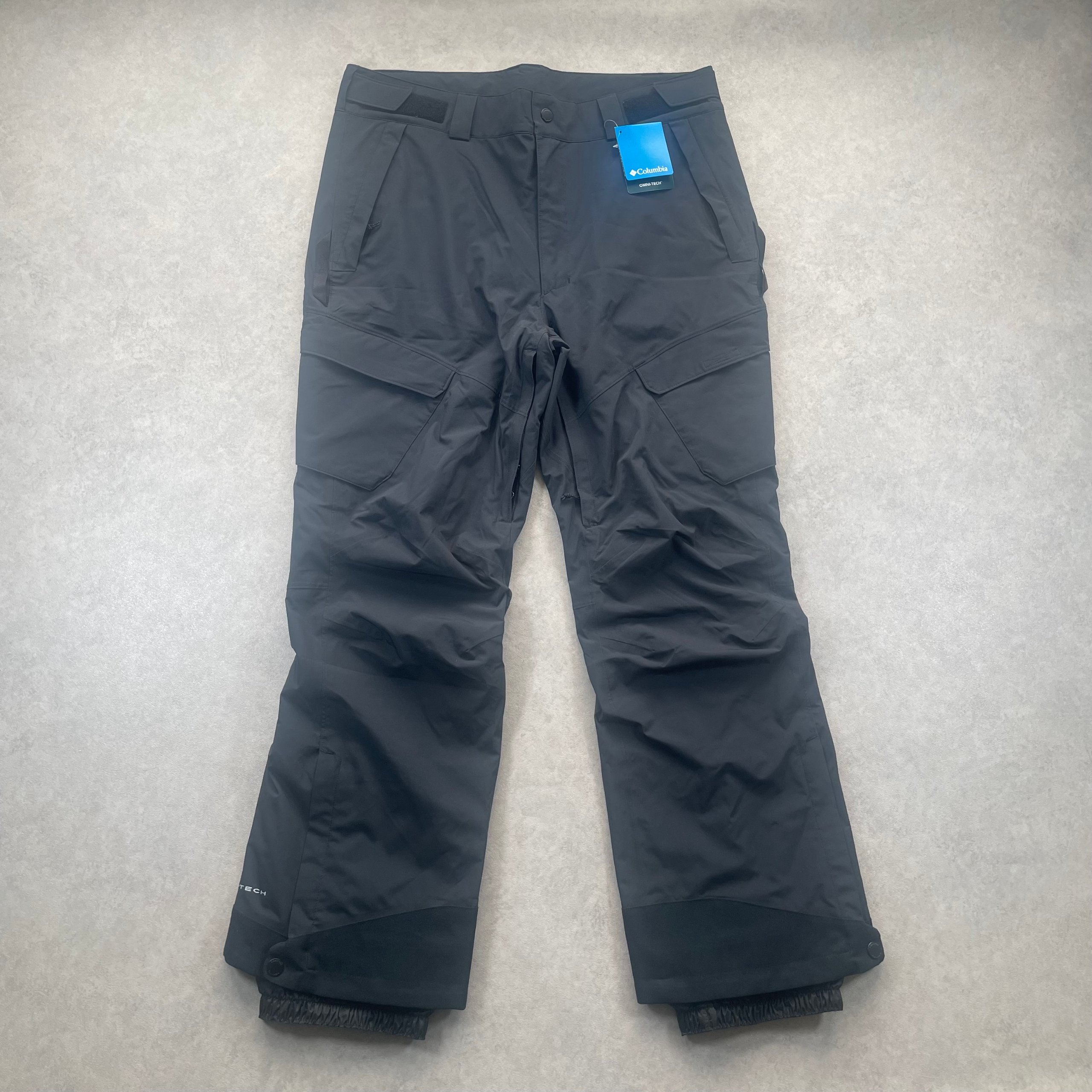 Columbia Powder Stash II Pants Omni Tech-Heat Ski/Snow Pants "Black" (Size Large Mens) RRP£125