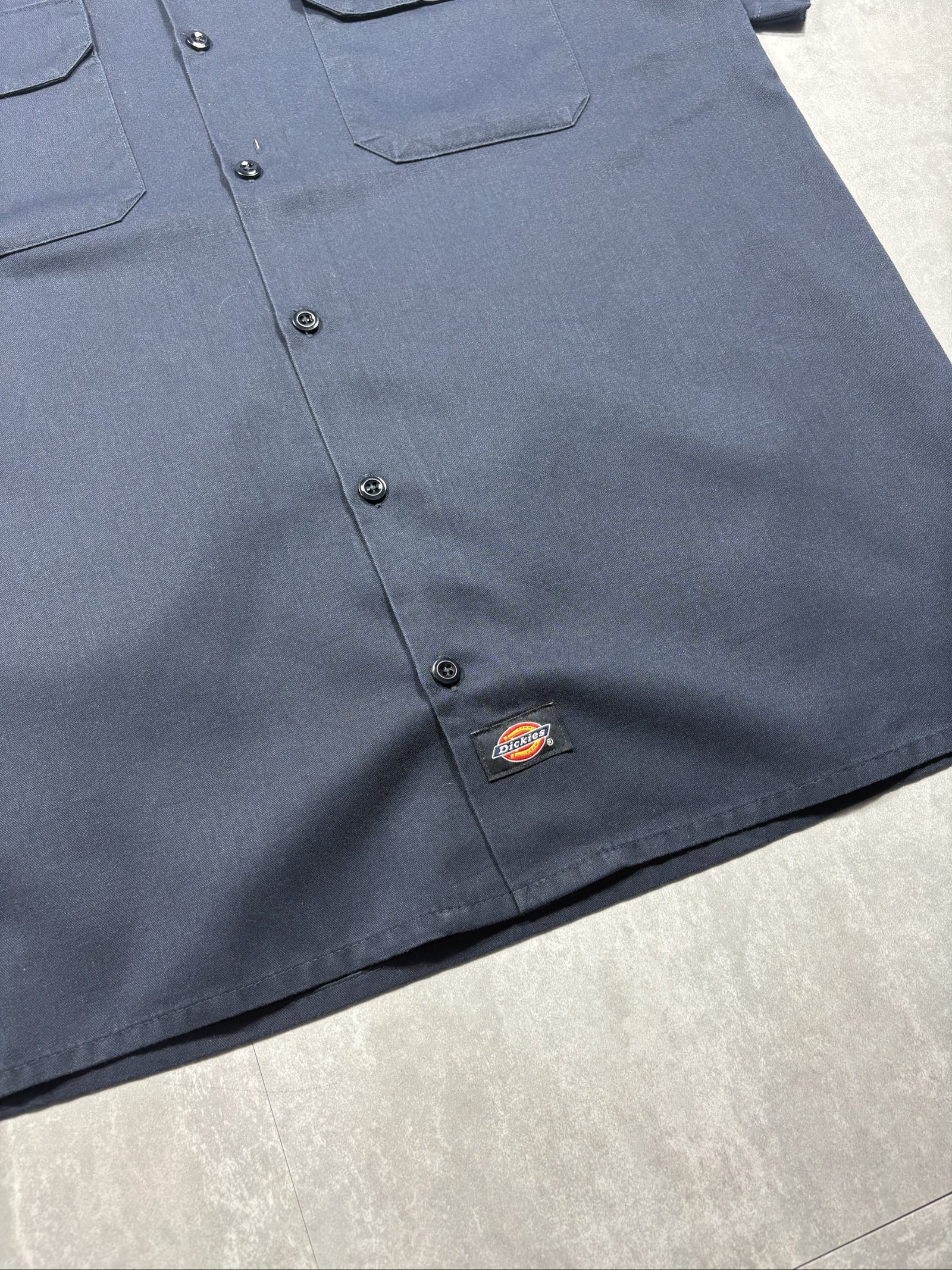 Dickies Flex Men's Navy Work Shirt Short Sleeve M image 4