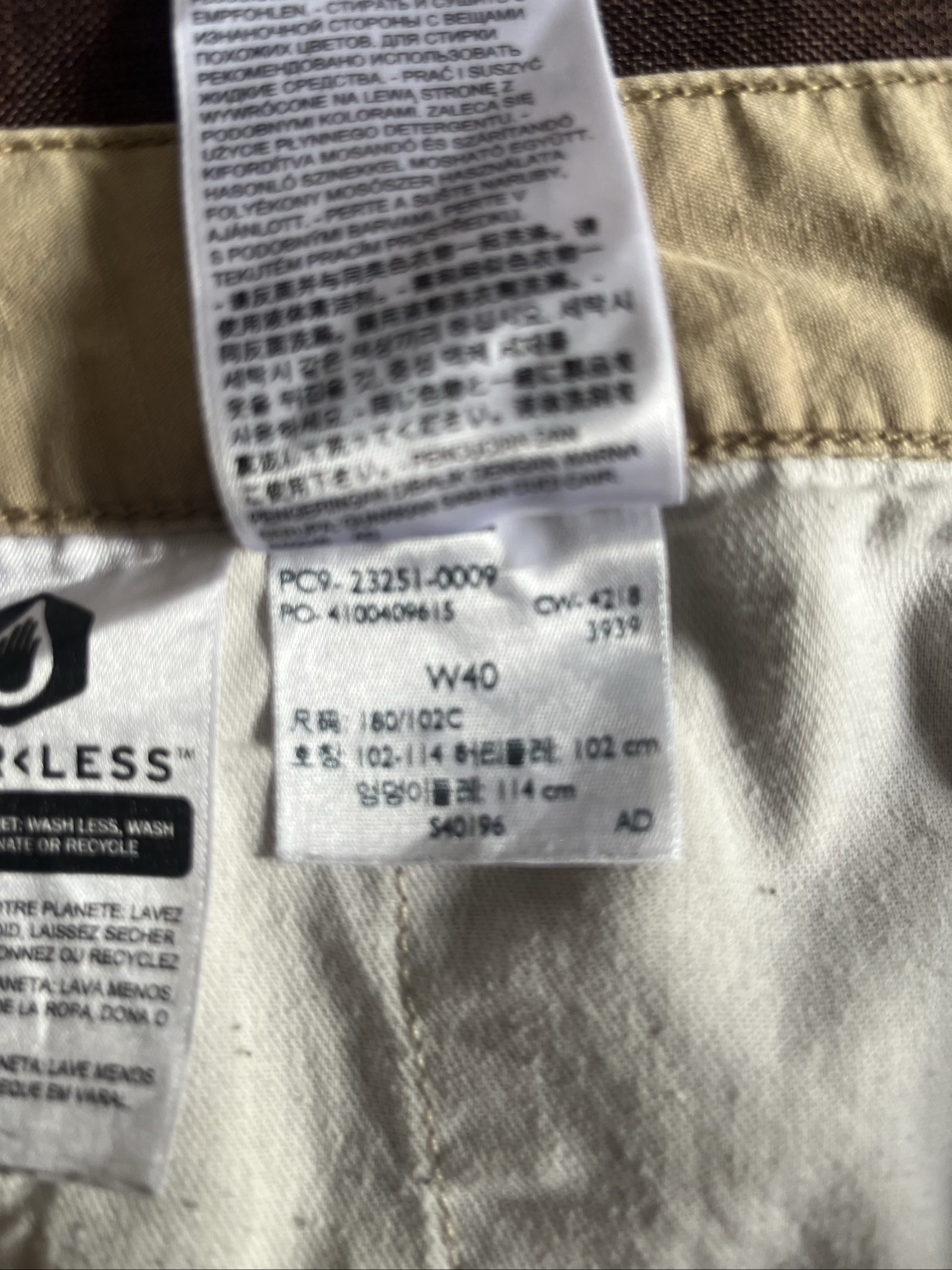 Levi's Men's Beige Cargo Shorts XLarge Cotton image 9
