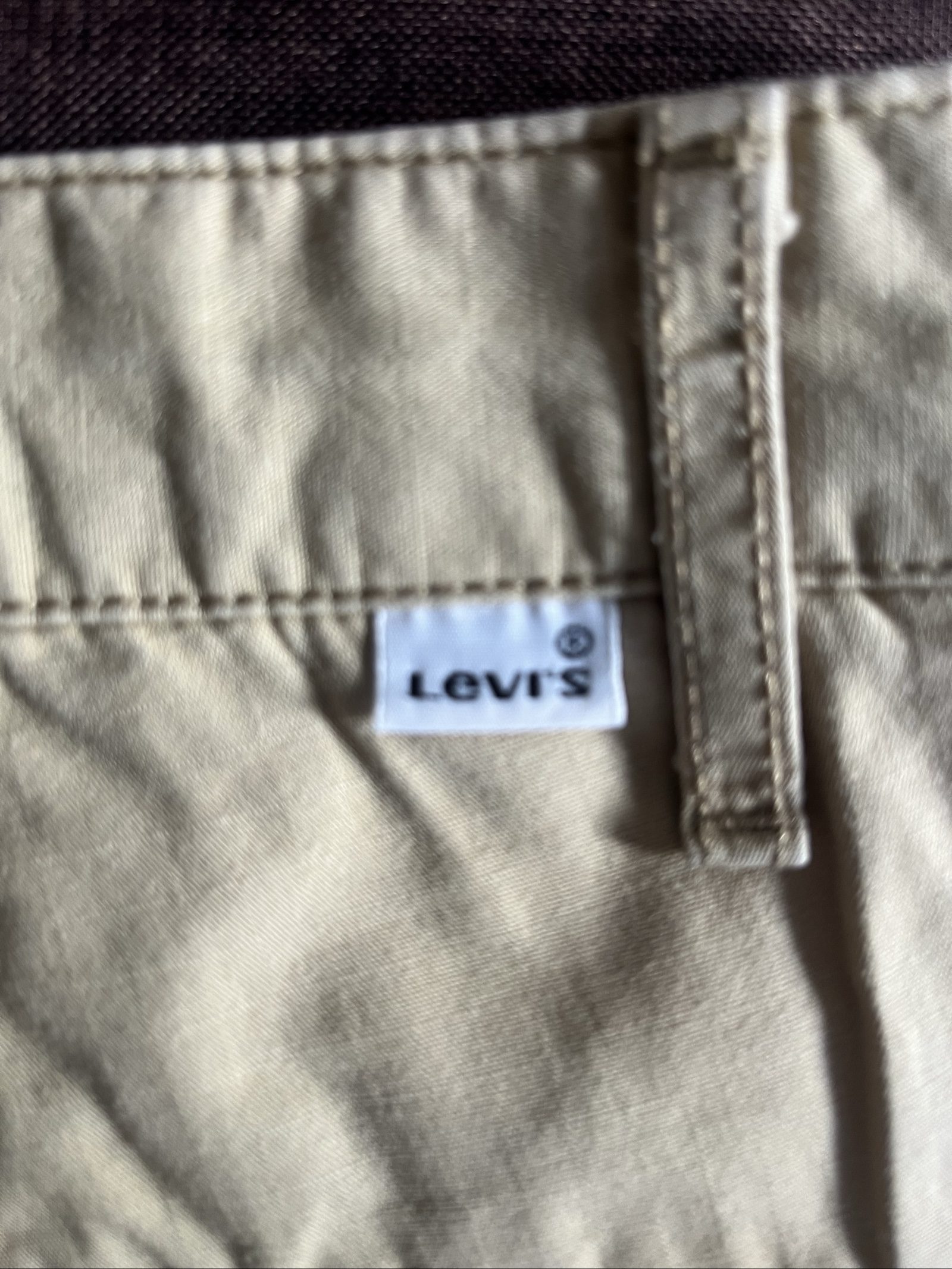 Levi's Men's Beige Cargo Shorts XLarge Cotton image 10