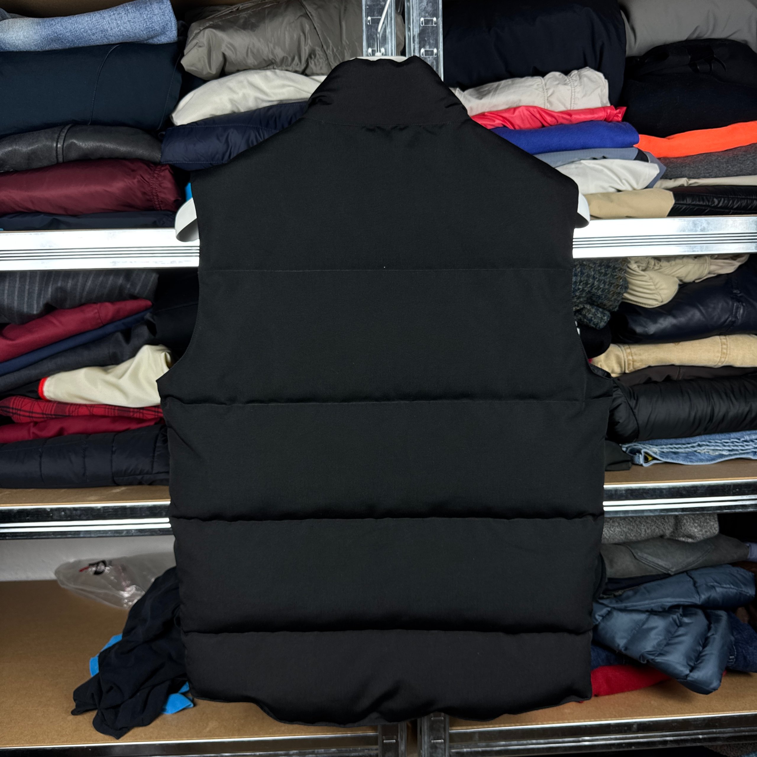 Men`s Canada Goose Freestyle Crew Black Puffer Vest Like a new Size XS-S image 6