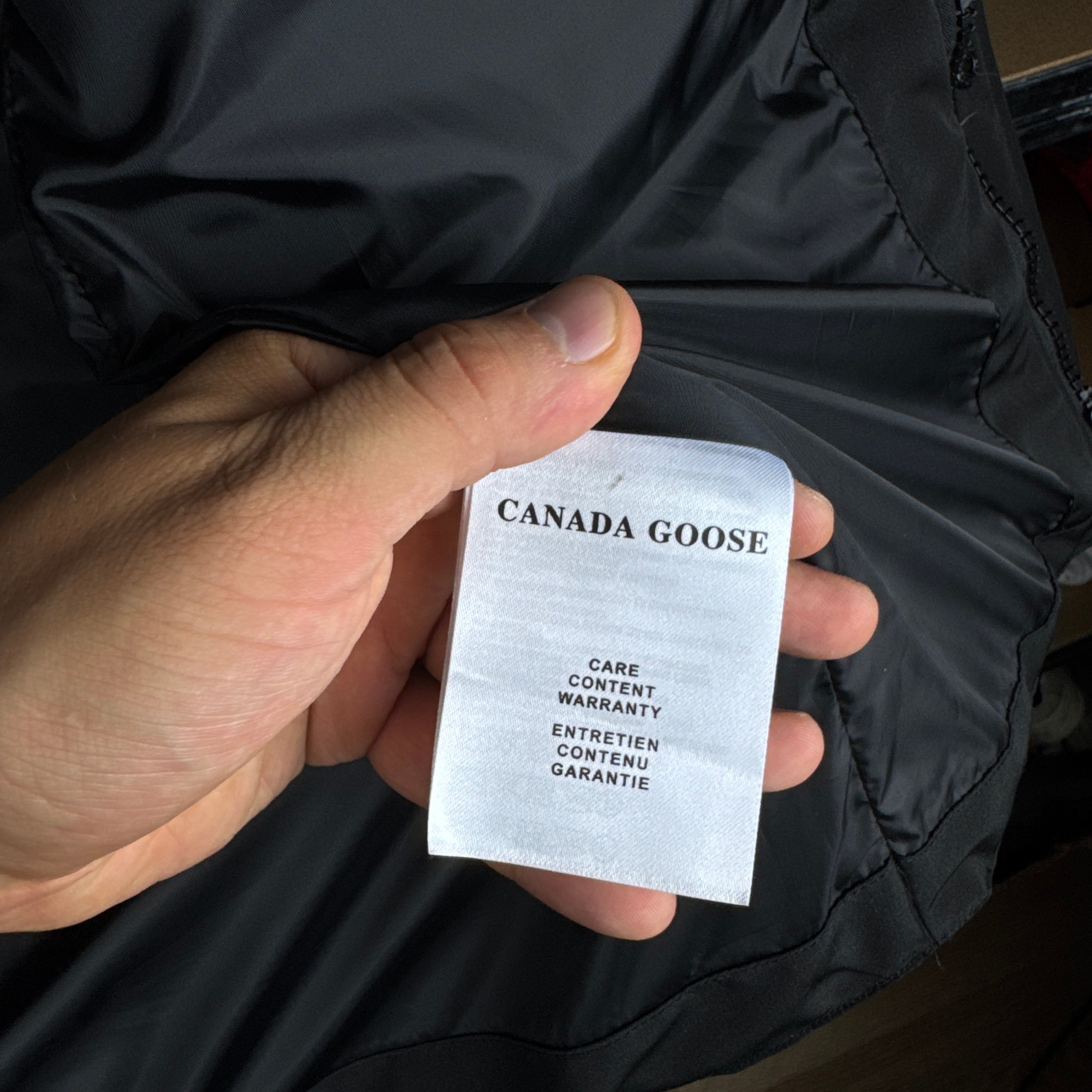 Men`s Canada Goose Freestyle Crew Black Puffer Vest Like a new Size XS-S image 10