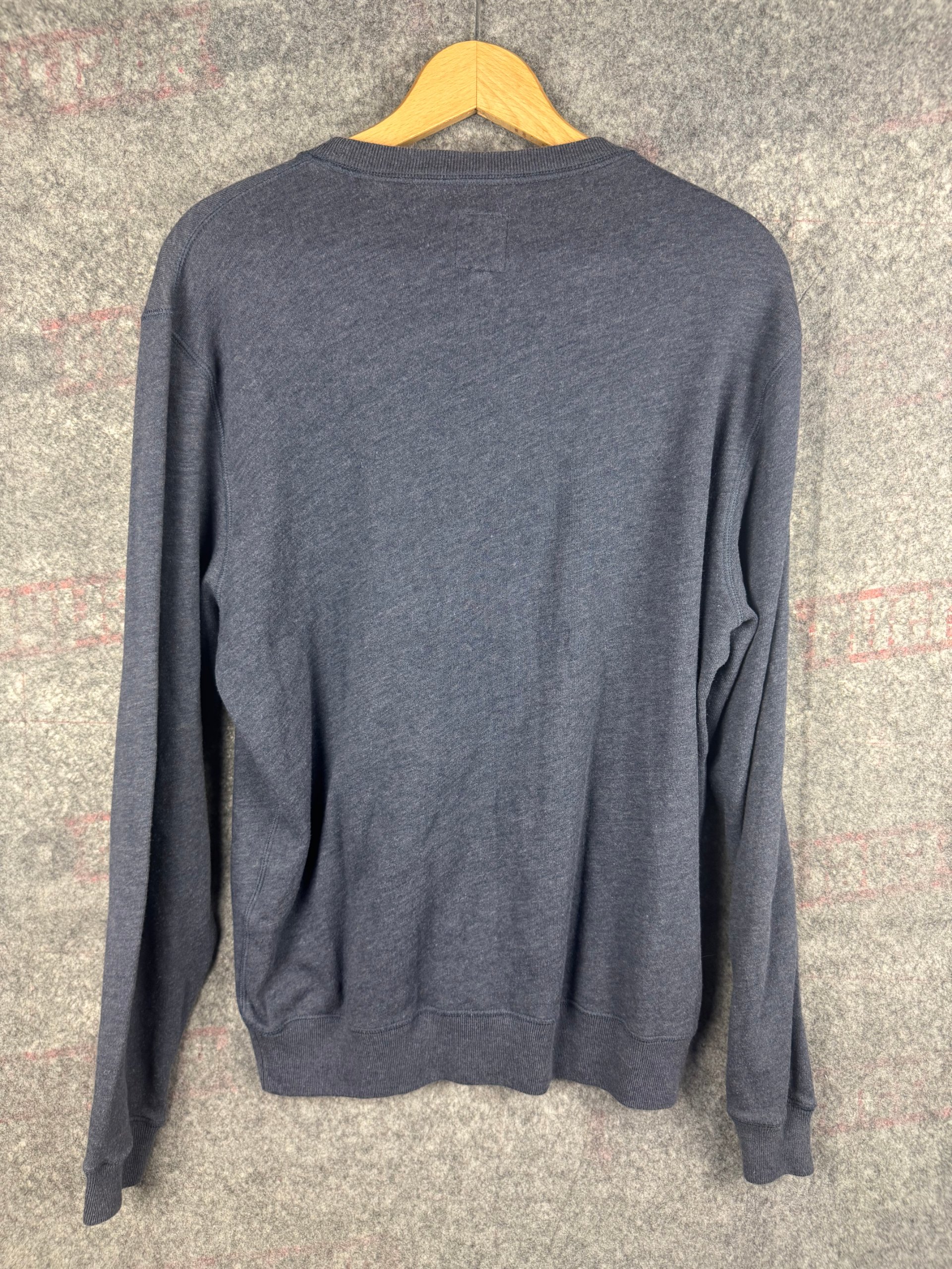 Jack Wills Navy Crew Neck Sweatshirt Large Cotton Blend image 5