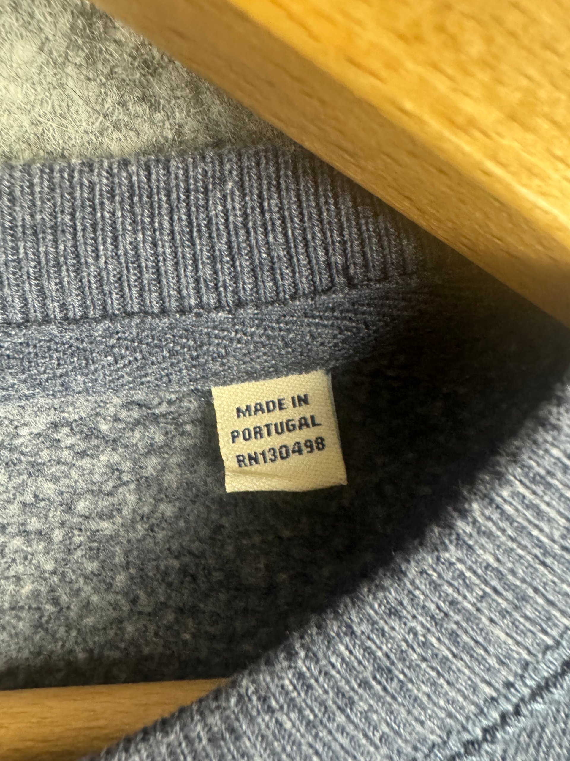 Jack Wills Navy Crew Neck Sweatshirt Large Cotton Blend image 6