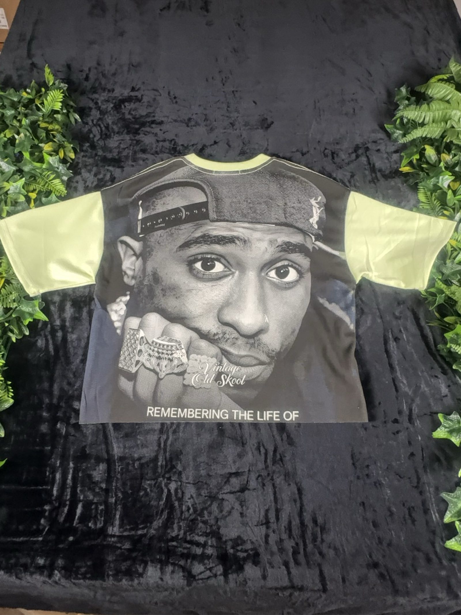 T-Shirt Y2K Sept Black & Green Vintage Old Skool Print T-Shirt - S image 6