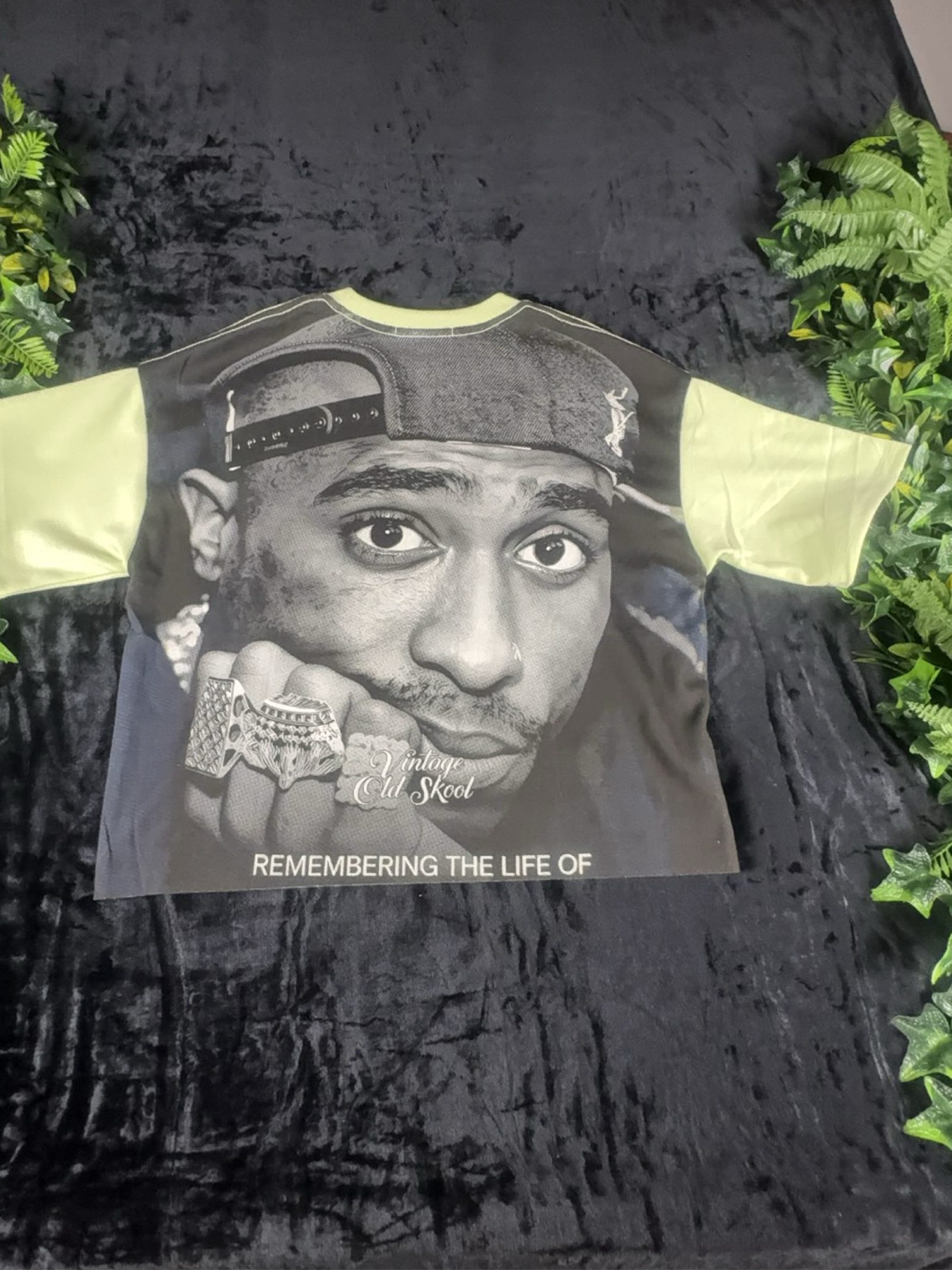 T-Shirt Y2K Sept Black & Green Vintage Old Skool Print T-Shirt - S image 7