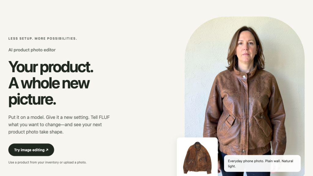 Referral Economics Revised: Earn 50% Indefinitely, Amazon Supported On FLUF, Revamped Image Editing: Generate Modelled Photos and More