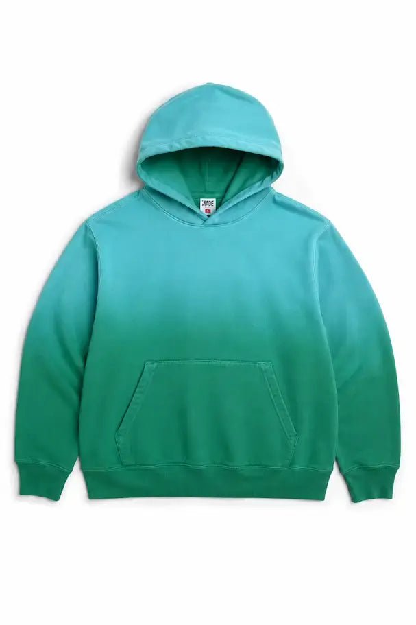 MADE - MARDI GRASS GREEN 16OZ RECESS HOODIE - SIZE XL