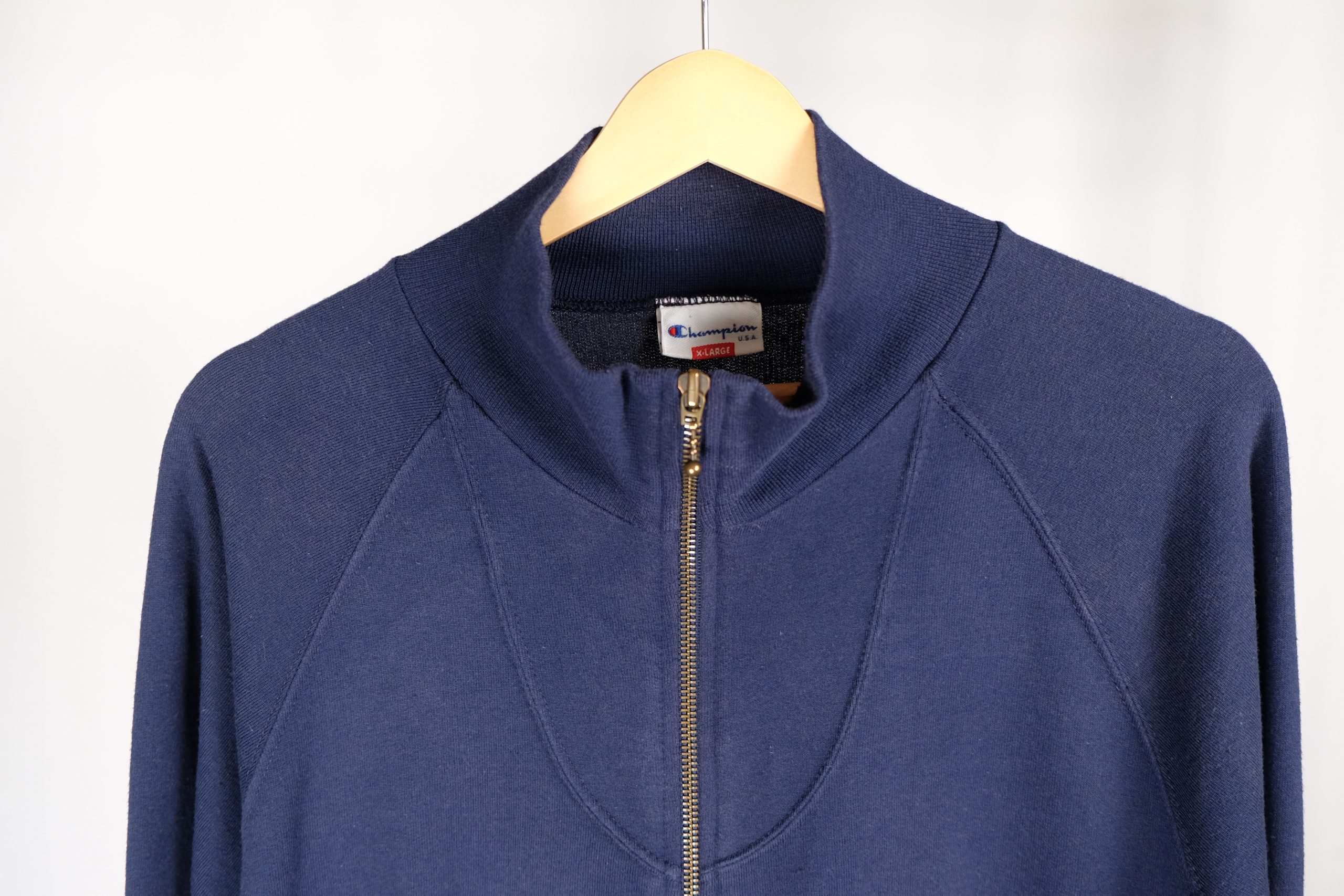 Felpa • Champion • Uomo • Blu Notte • Con Zip • Taglia XL image 2