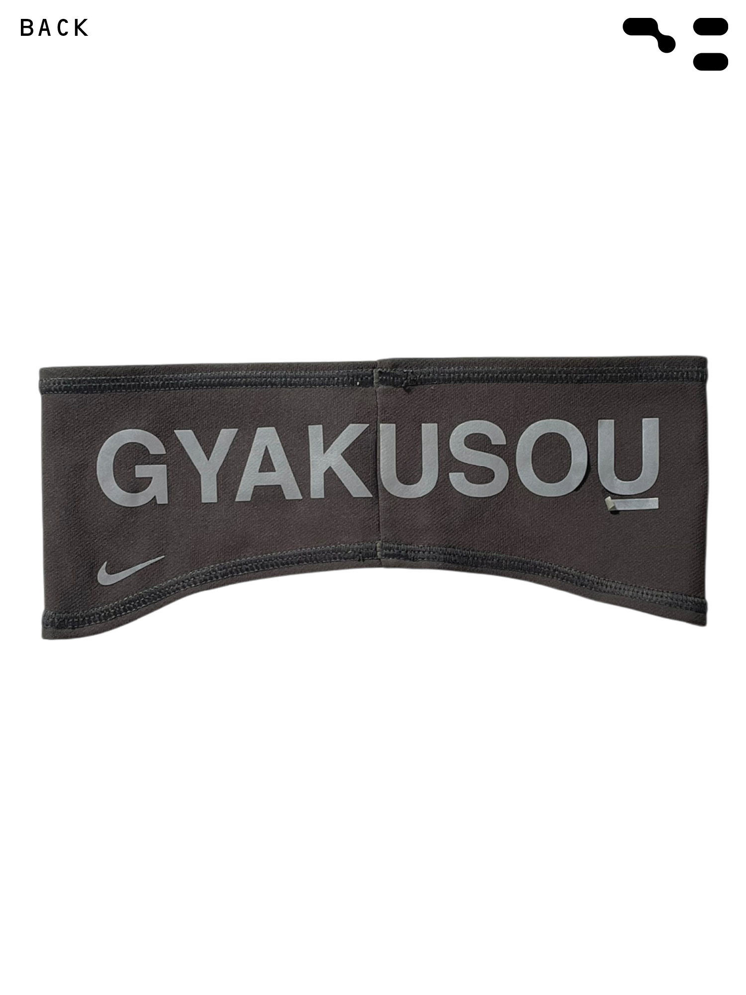 Nike x Gyakusou Headband Dark Olive Size OS image 2