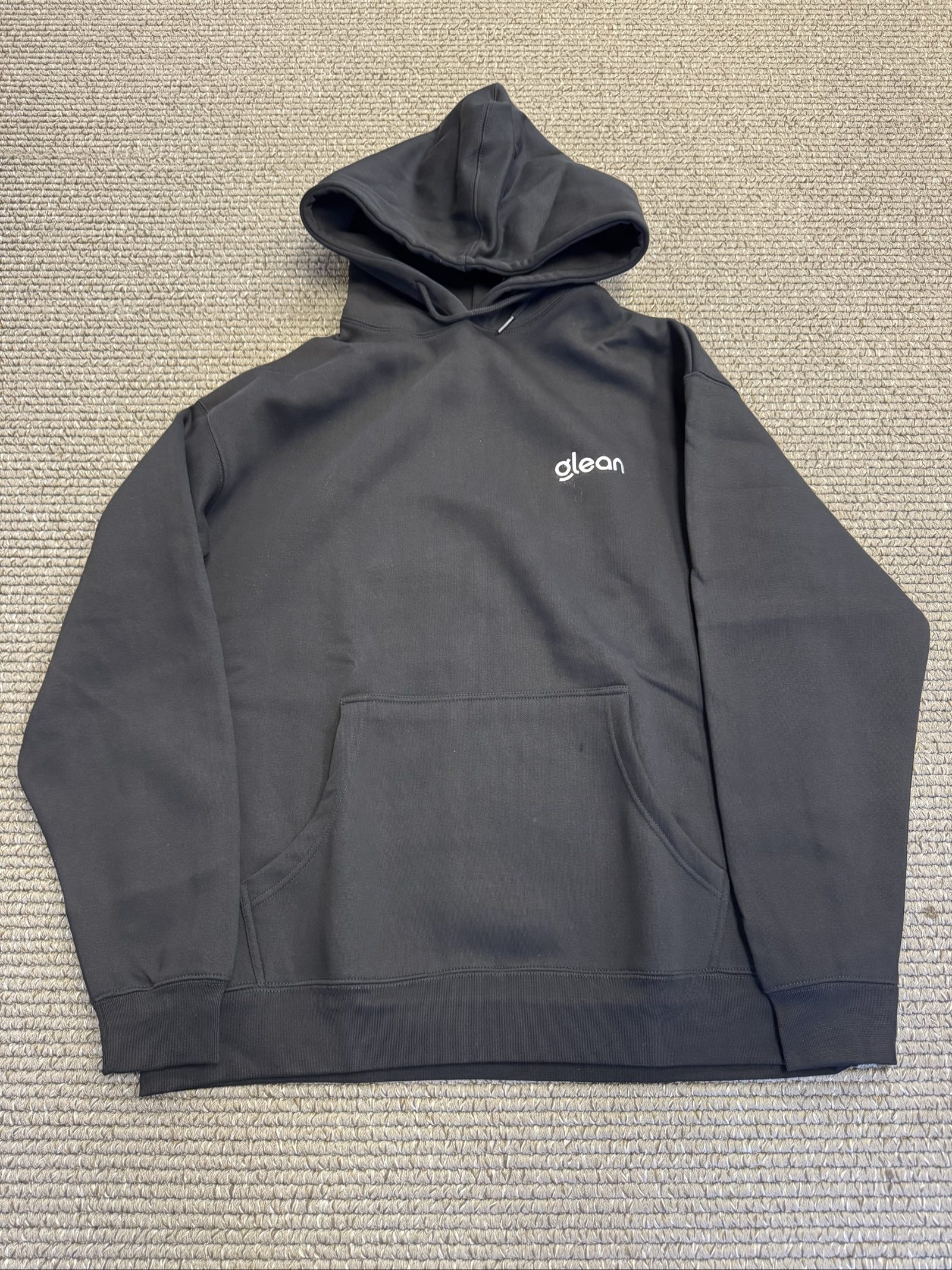 Men’s Cotton Heritage Glean Hoodie – Black – XL