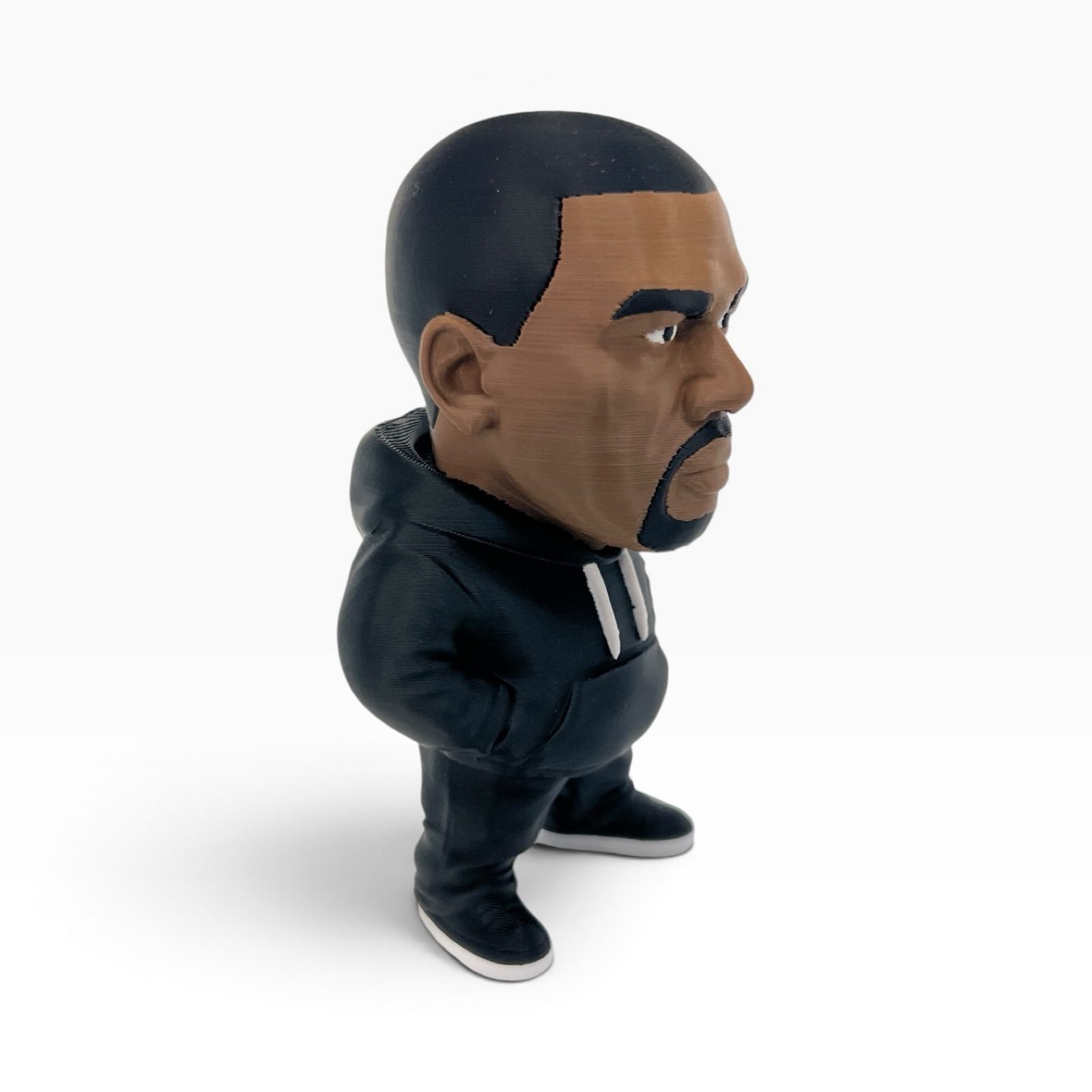 🎤 Kanye West Figure – Black Hoodie Edition 🔥 image 4