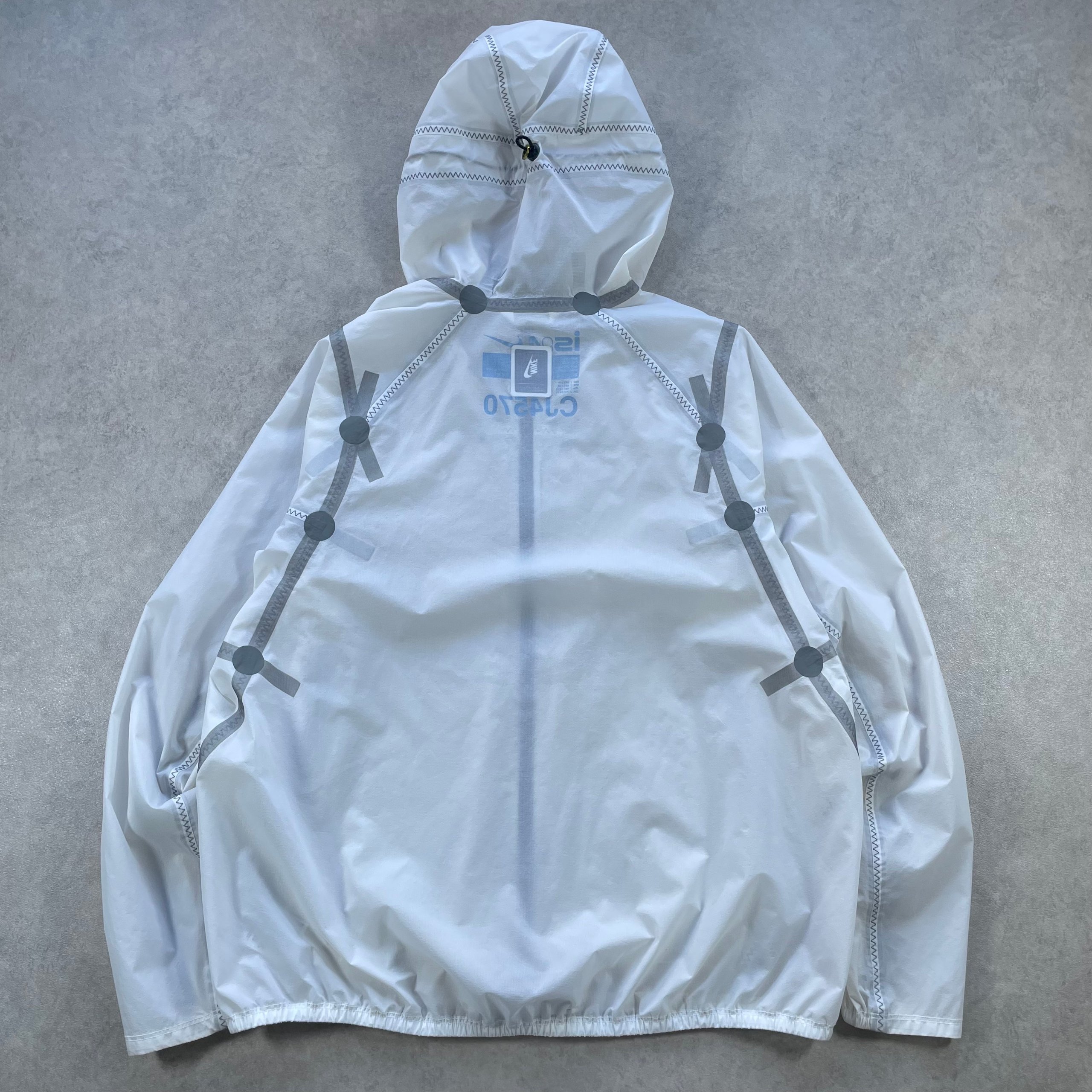 Nike NRG ISPA Hypershield Lightweight Windrunner Jacket "White" (Size Large Mens) image 3
