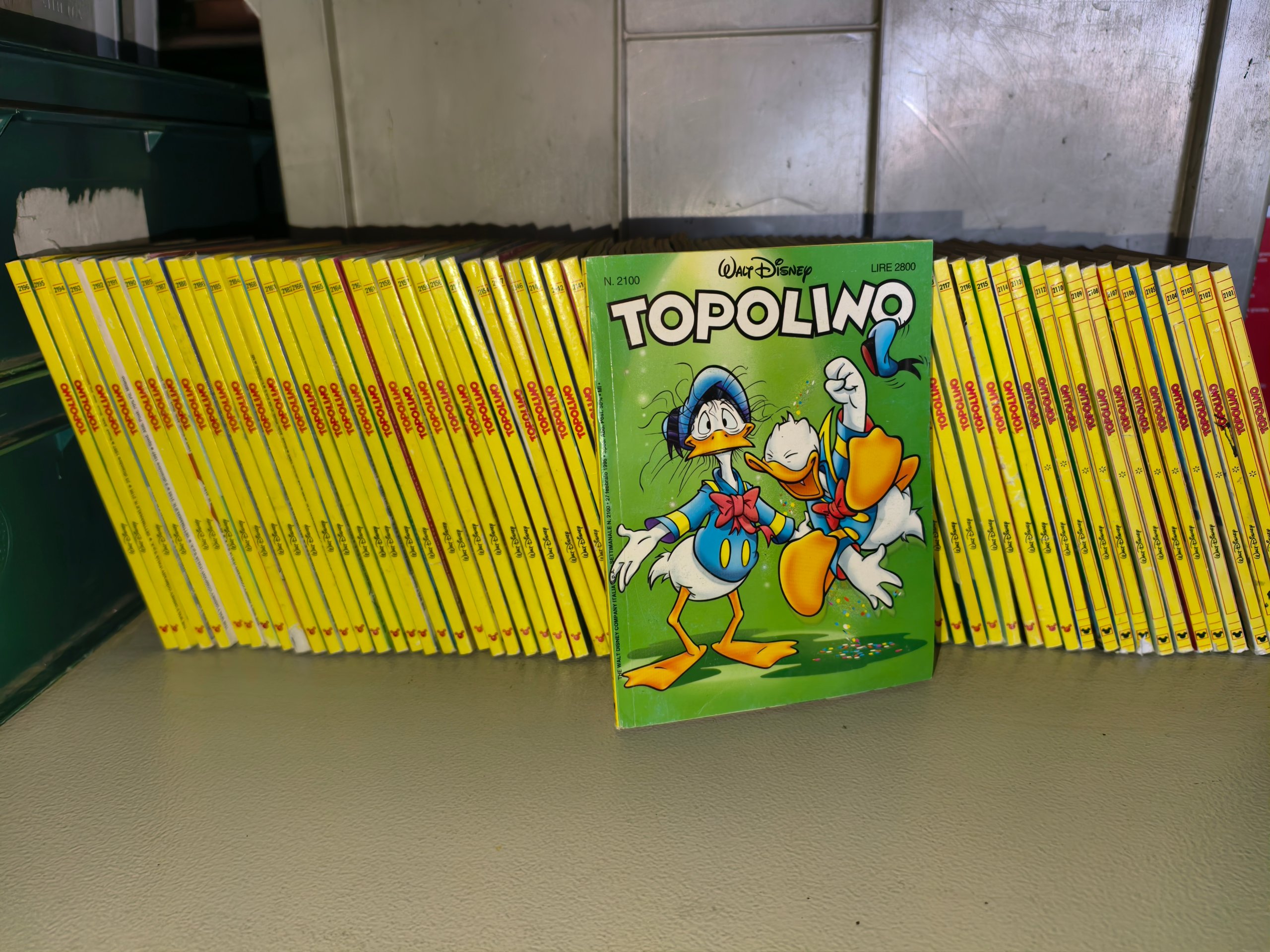 Topolino serie 2100 68 Numeri The Walt Disney Company Italia 1996 1997