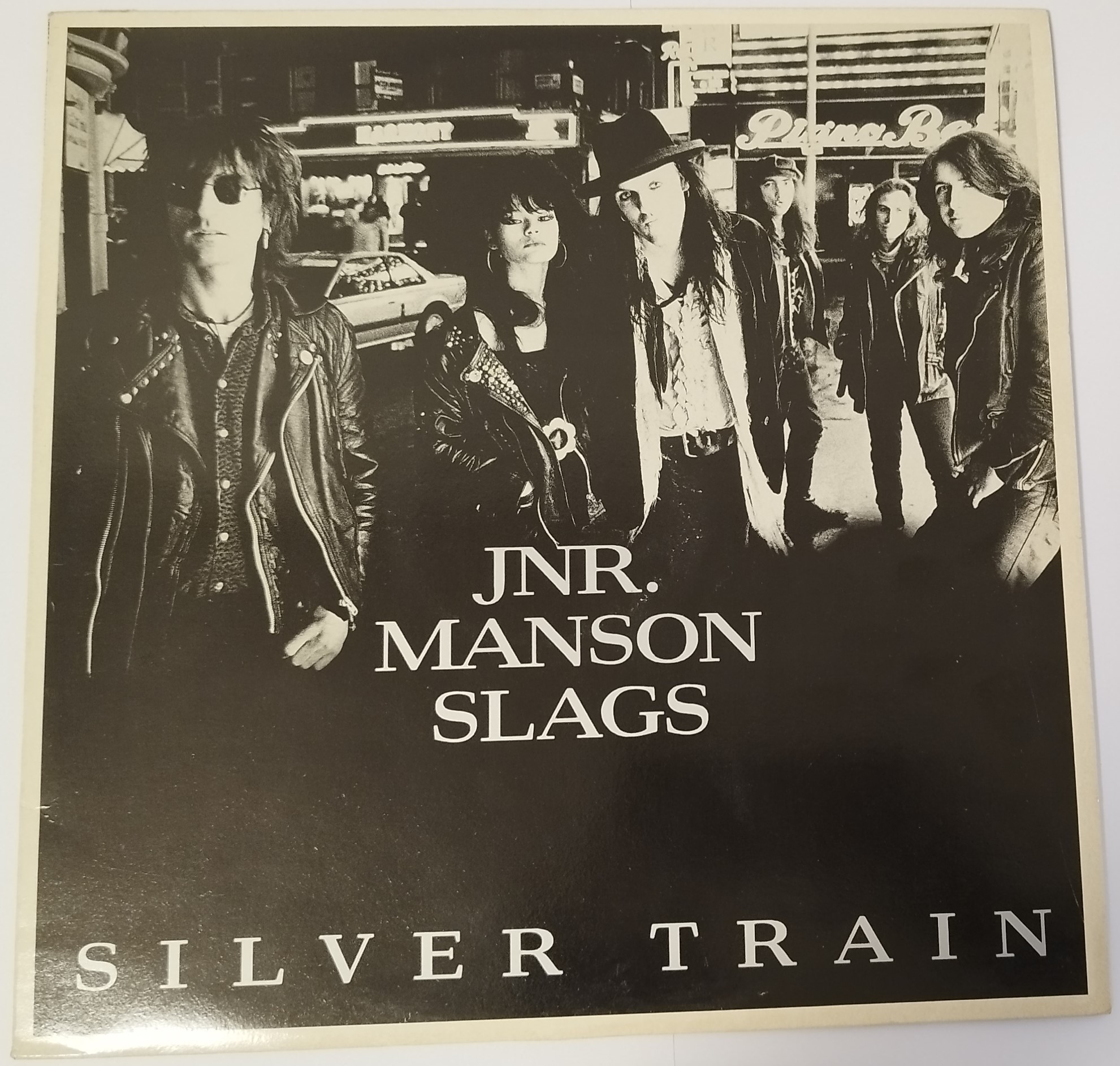 Jnr. Manson Slags Silver Train LP 12" Vinyl Maxi Single ?VERT-2-T UK 1989