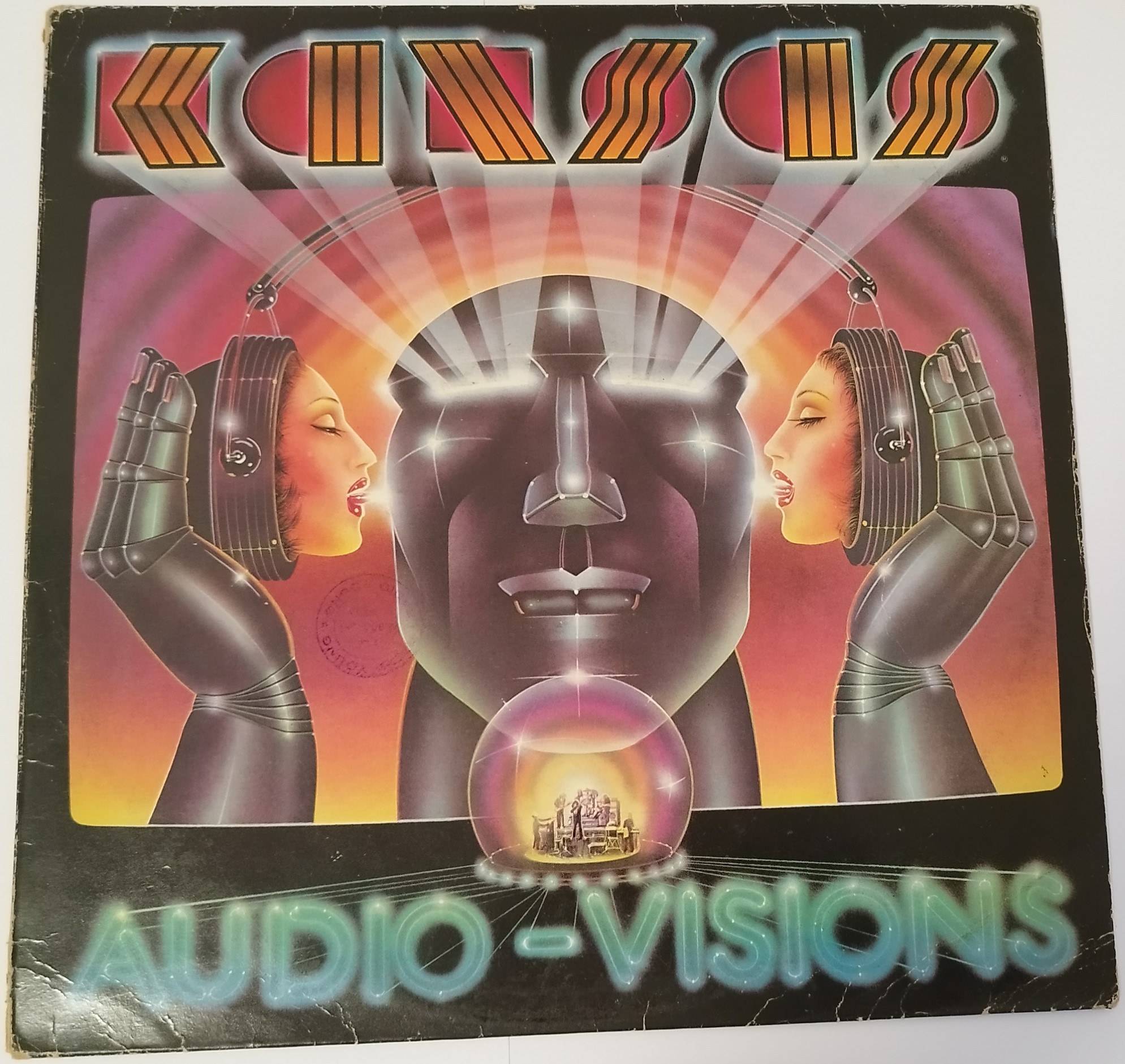 Kansas Audio Visions LP 12" Vinyl Kirshner 84500 EU 1980