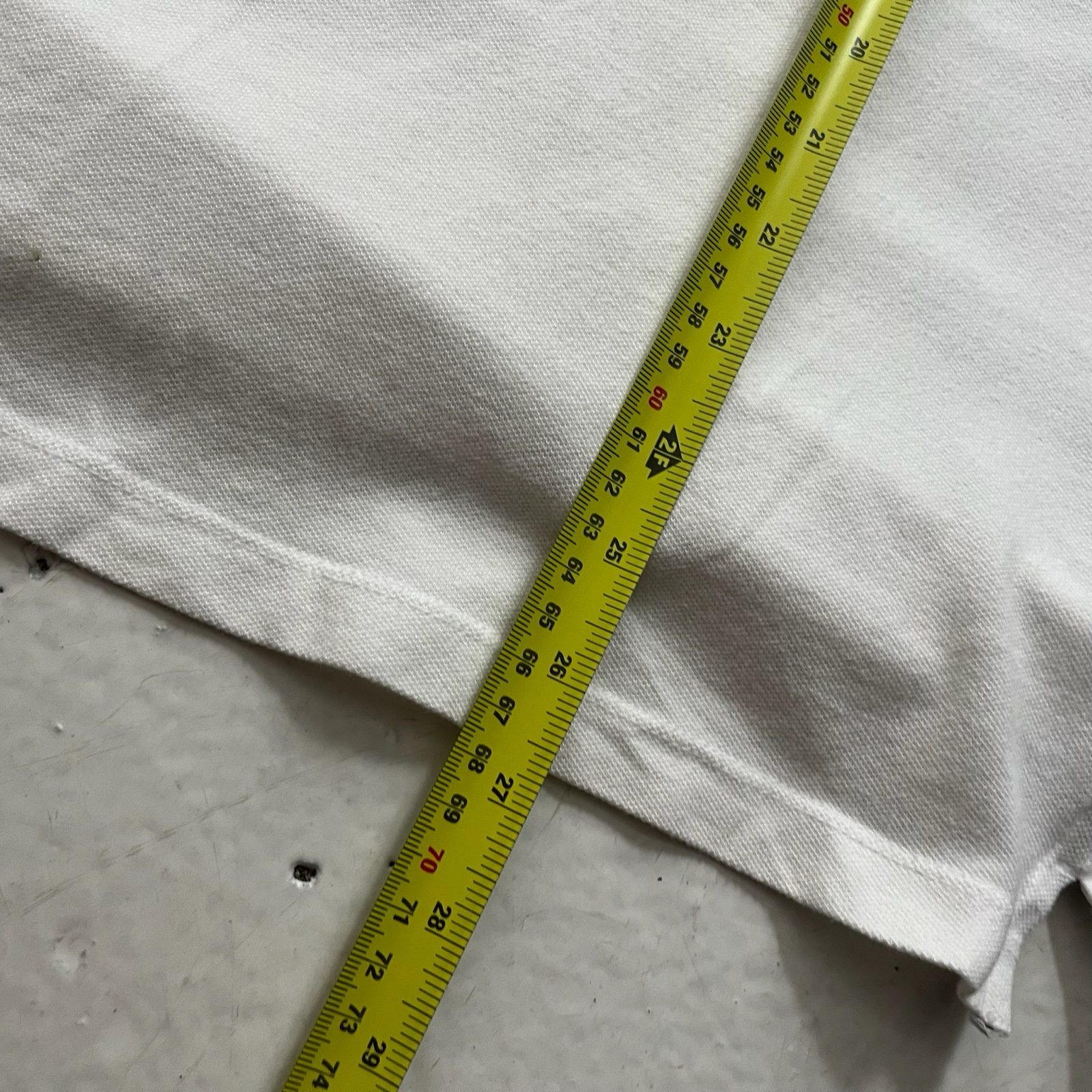 Stone Island White Long Sleeve Polo Shirt - M image 7