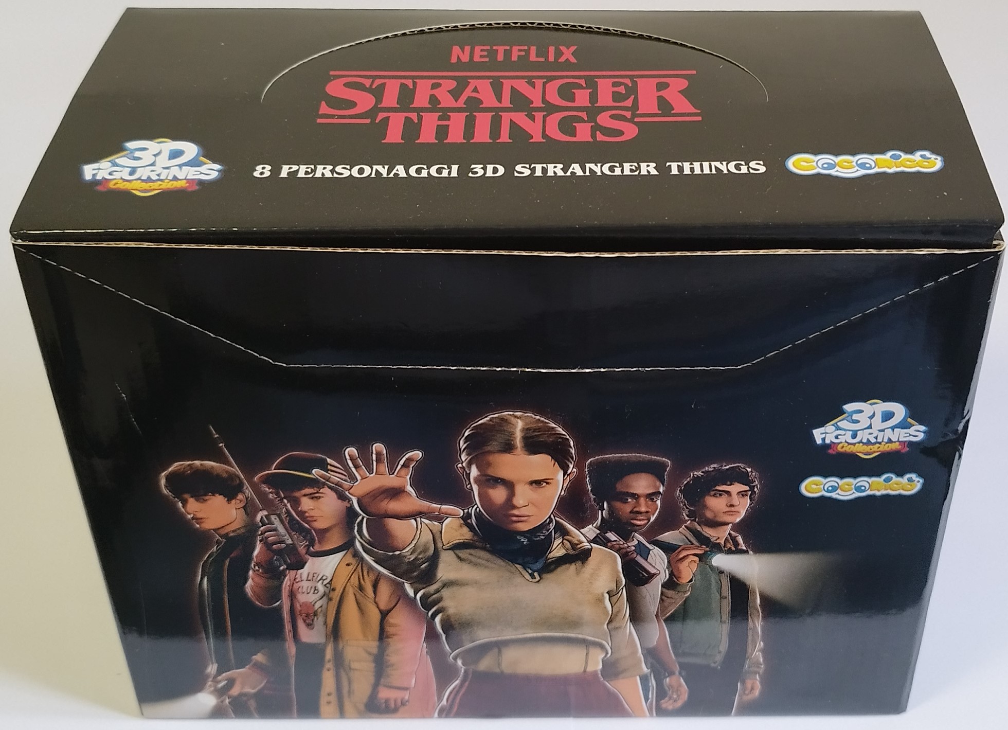 Stranger Things 3D Figurines Box 12 Blind Packs 2.5" PVC Figures